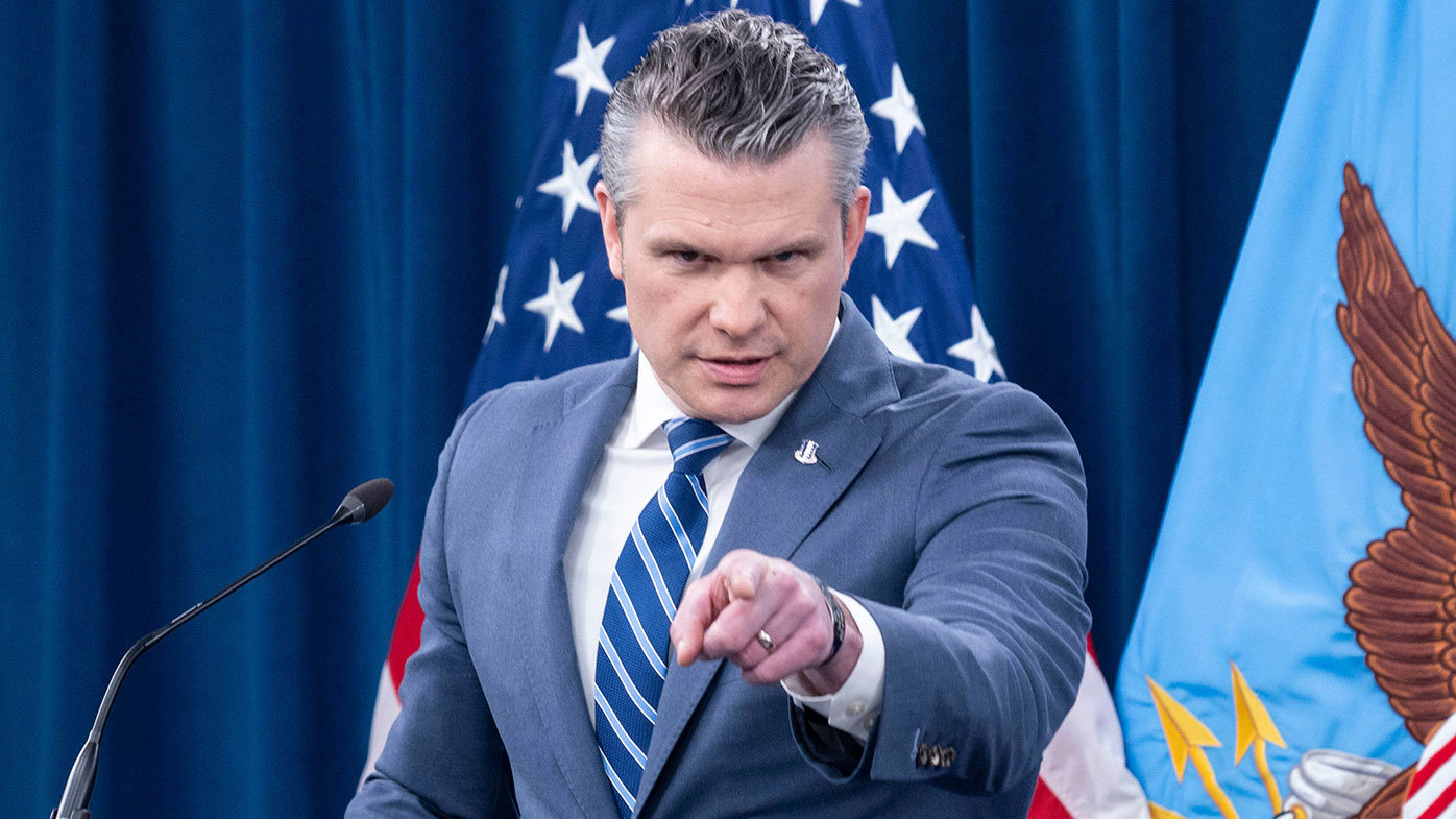 Defence Secretary Pete Hegseth.