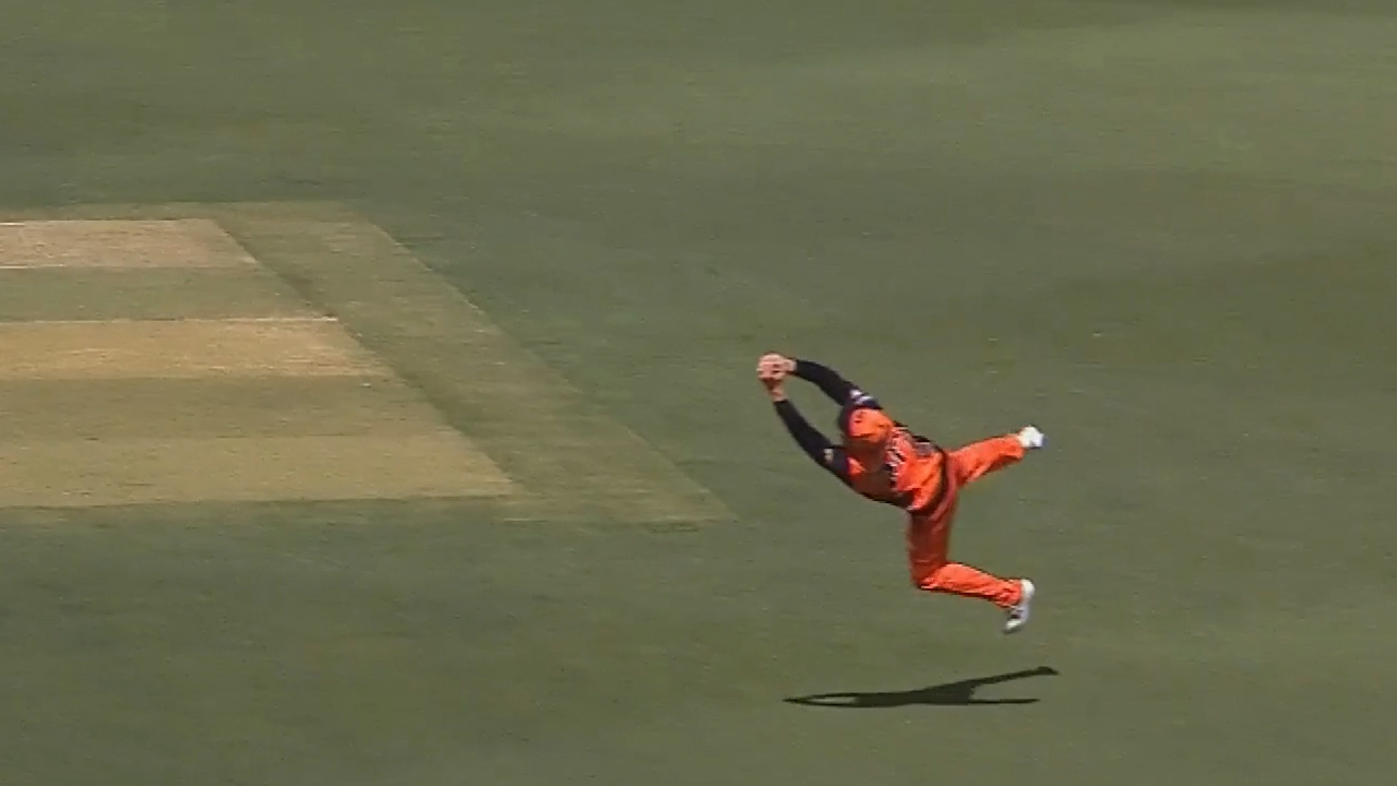 Jason Roy takes a screamer.