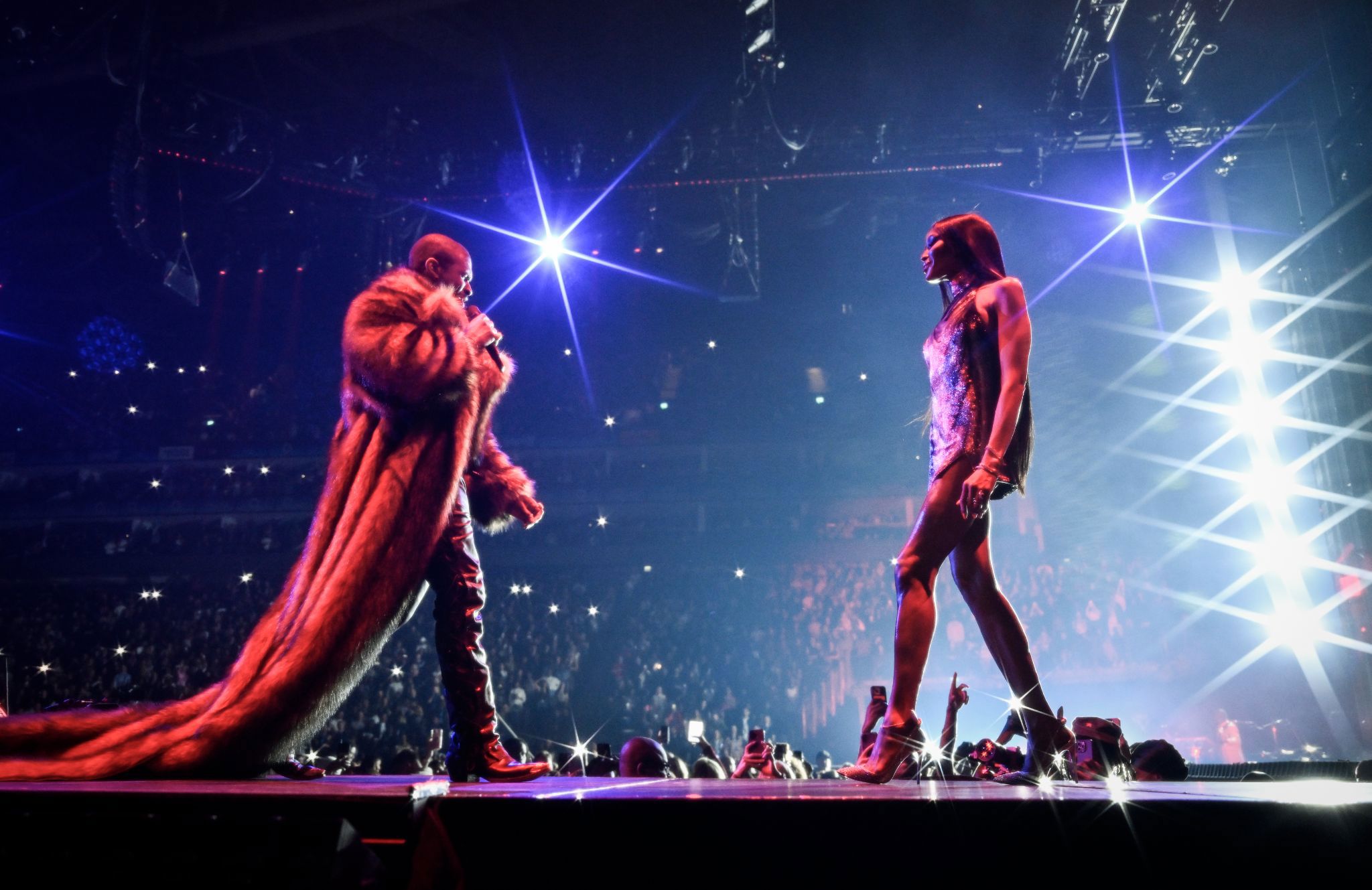 Usher, Naomi Campbell 