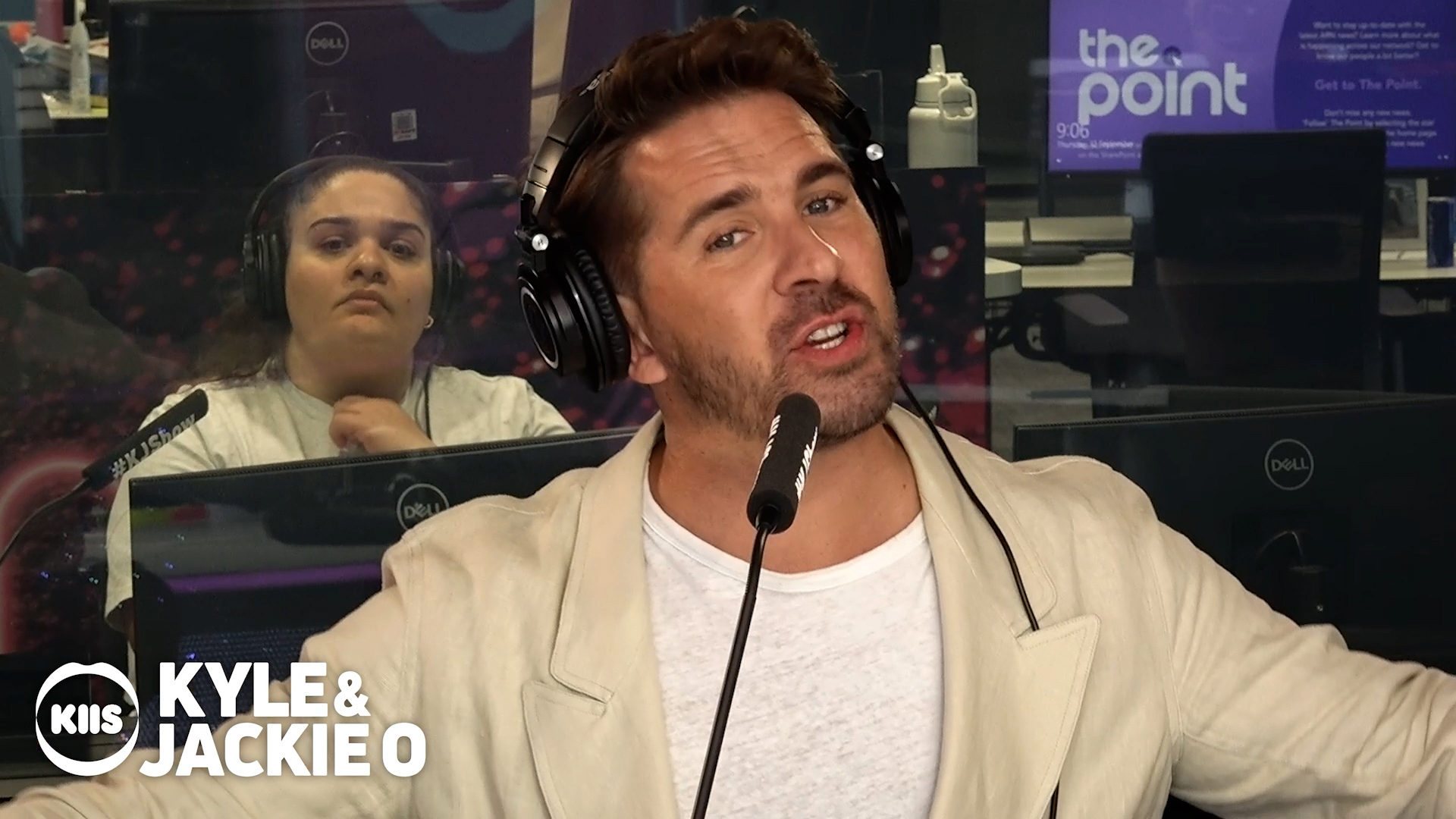 Hugh Sheridan speaks about falling out with Rebel Wilson on The Kyle and Jackie O Show