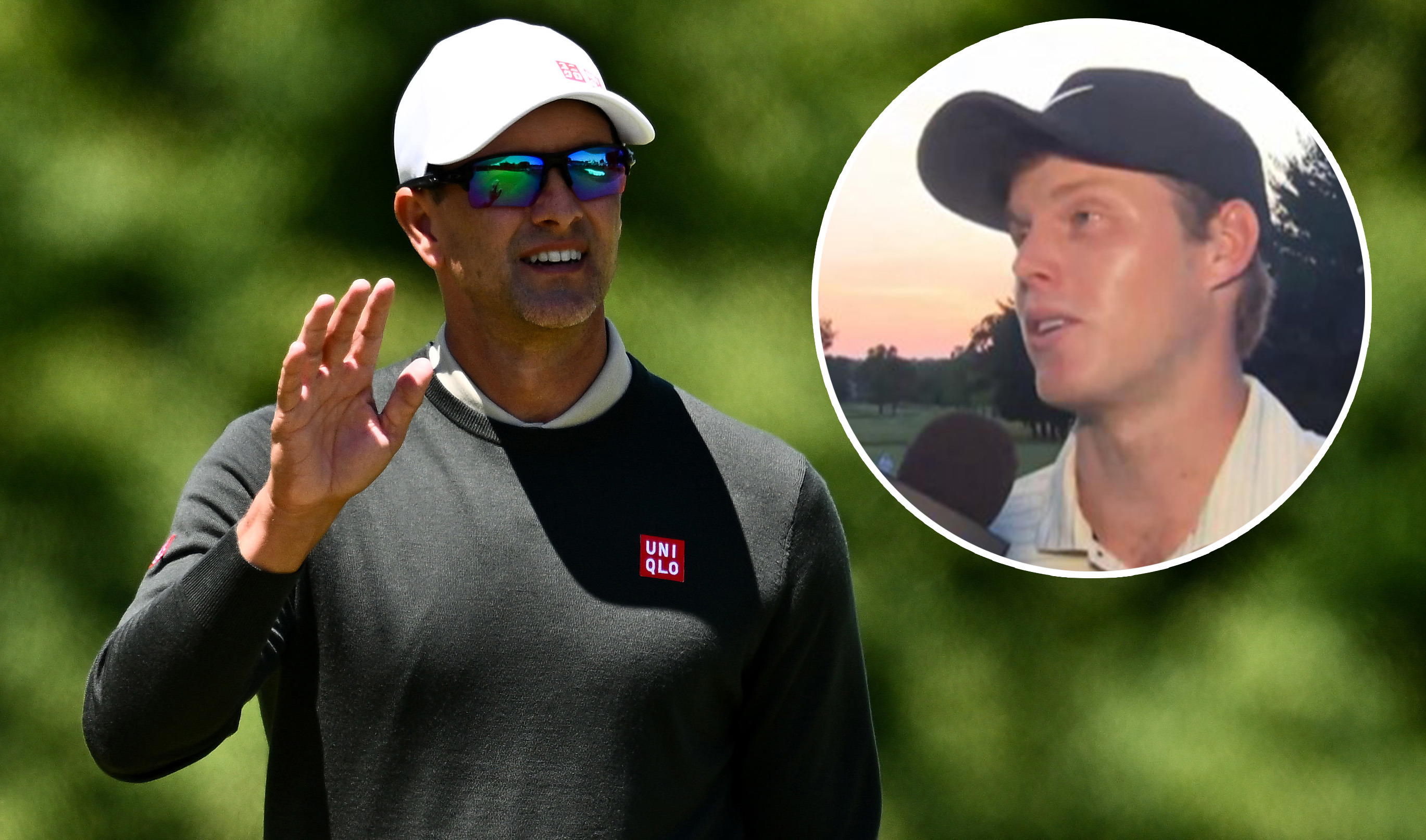 Adam Scott's insane majors streak may have been ended by fellow Aussie Cam Davis.