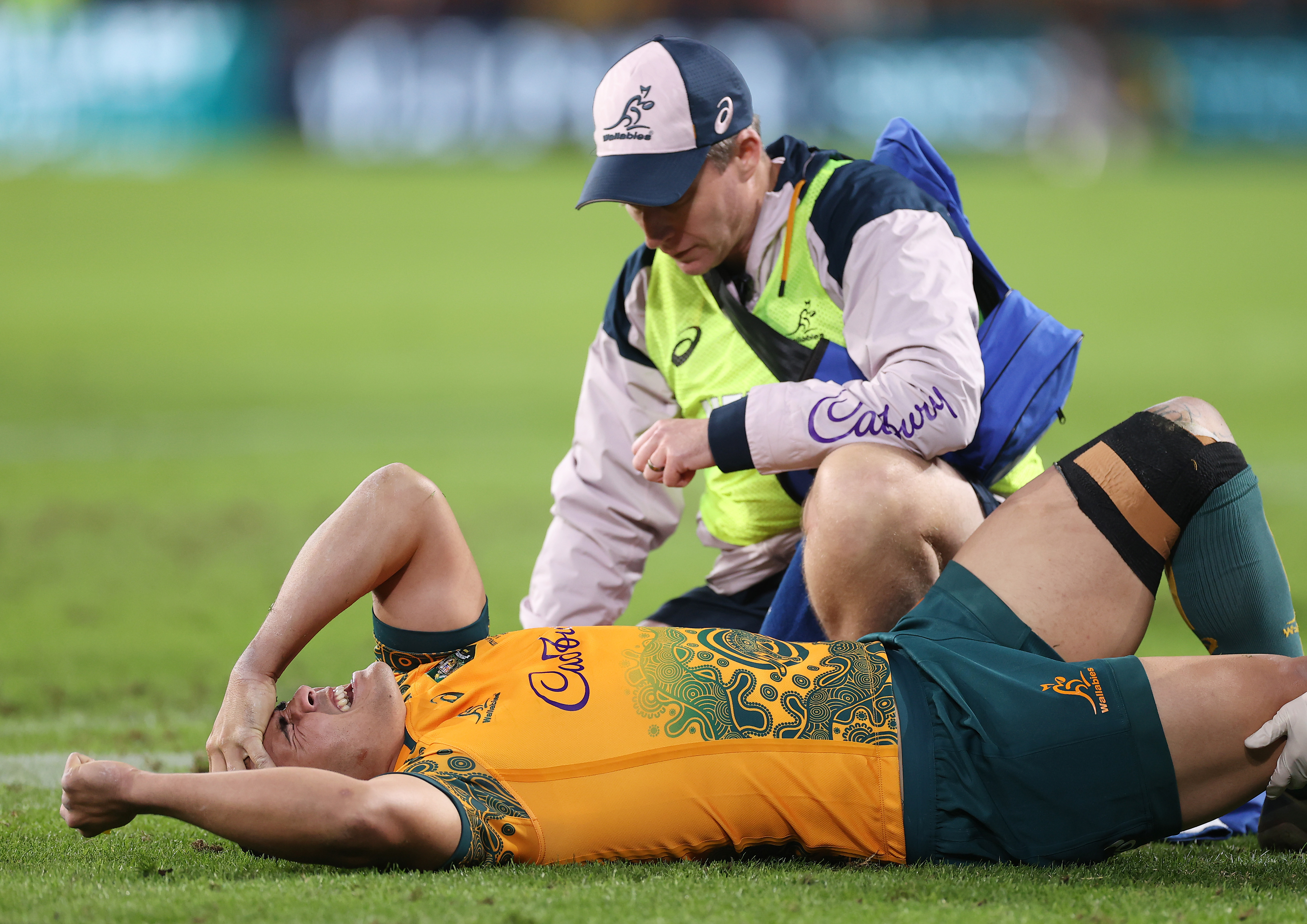 Rugby 2022 Wallabies vs England second Test Wallabies facing injury crisis