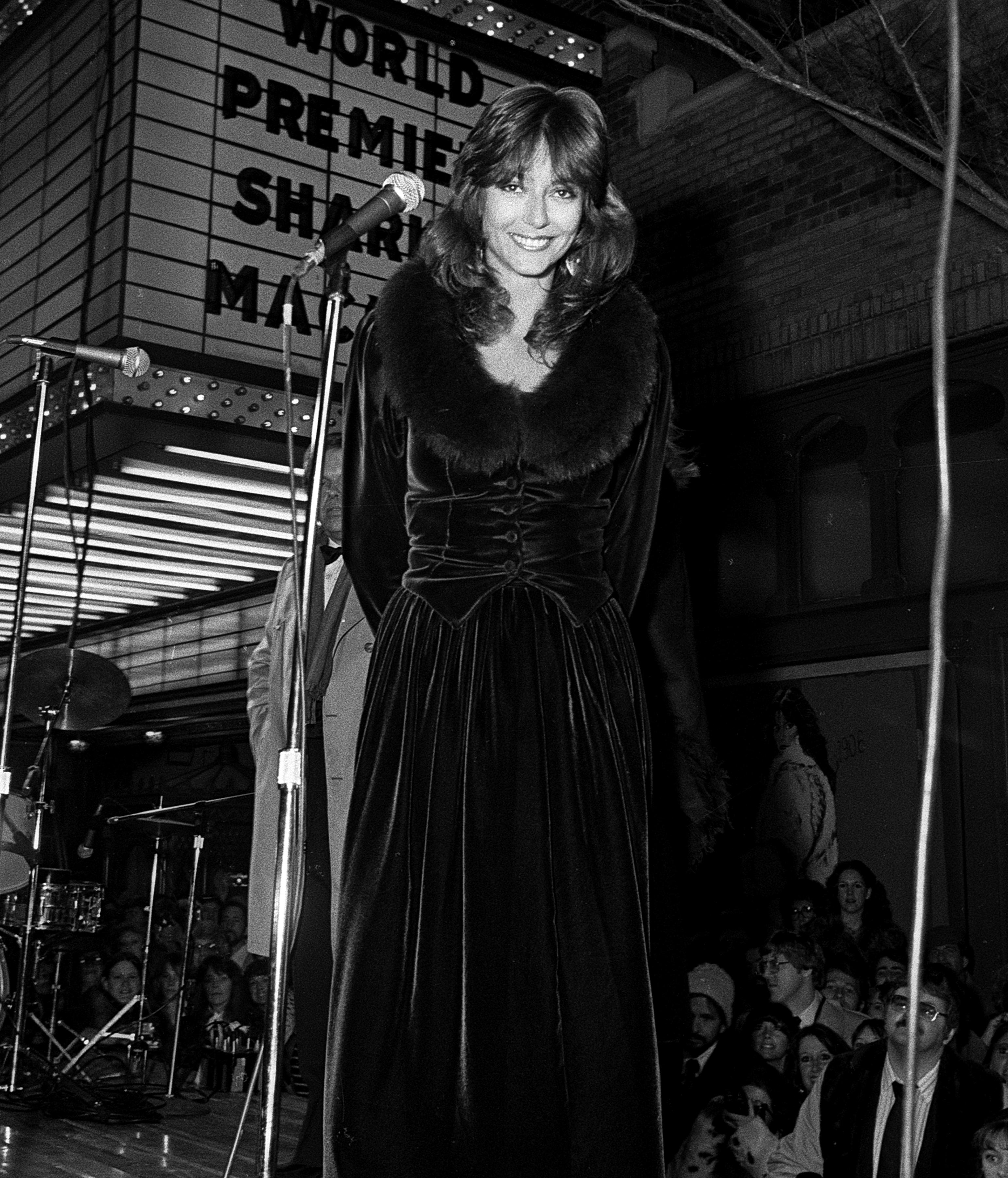 Cast member Rachel Ward attends Sharky's Machine World Premiere starring Burt Reynolds at The Fabulous Fox Theater in Atlanta, Ga. December 01, 1981