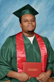 Michael Brown was shot dead by an officer in Ferguson.