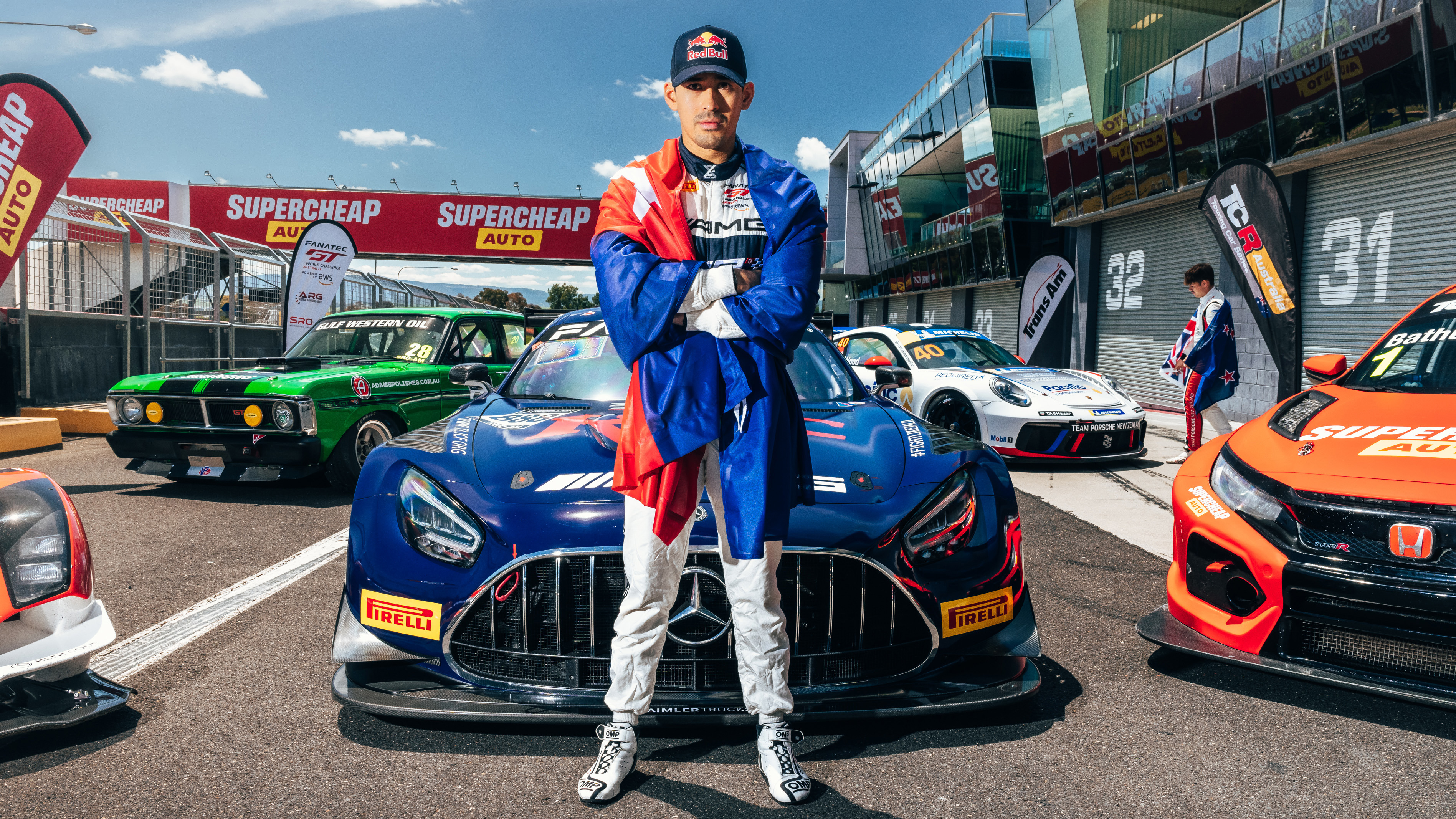 Royals return to race luxury cars Down Under