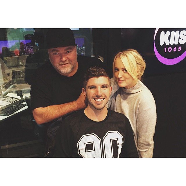 Brooklyn Ross, Kyle Sandilands and Jackie 'O' Henderson