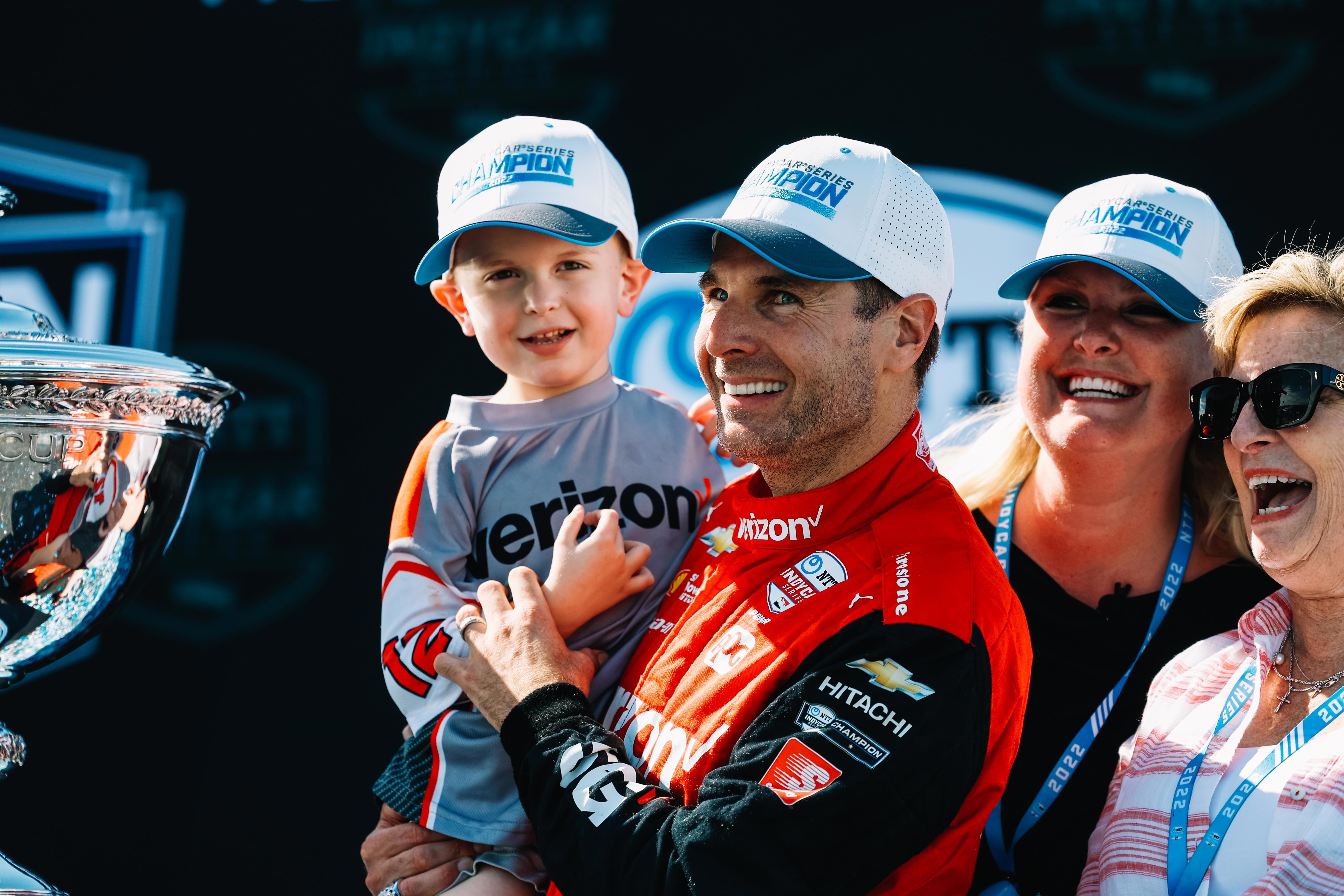 IndyCar champion Will Power credits career confidence to wife's