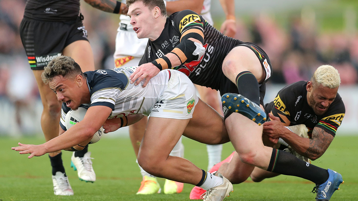 Daejarn Asi in action against Penrith.