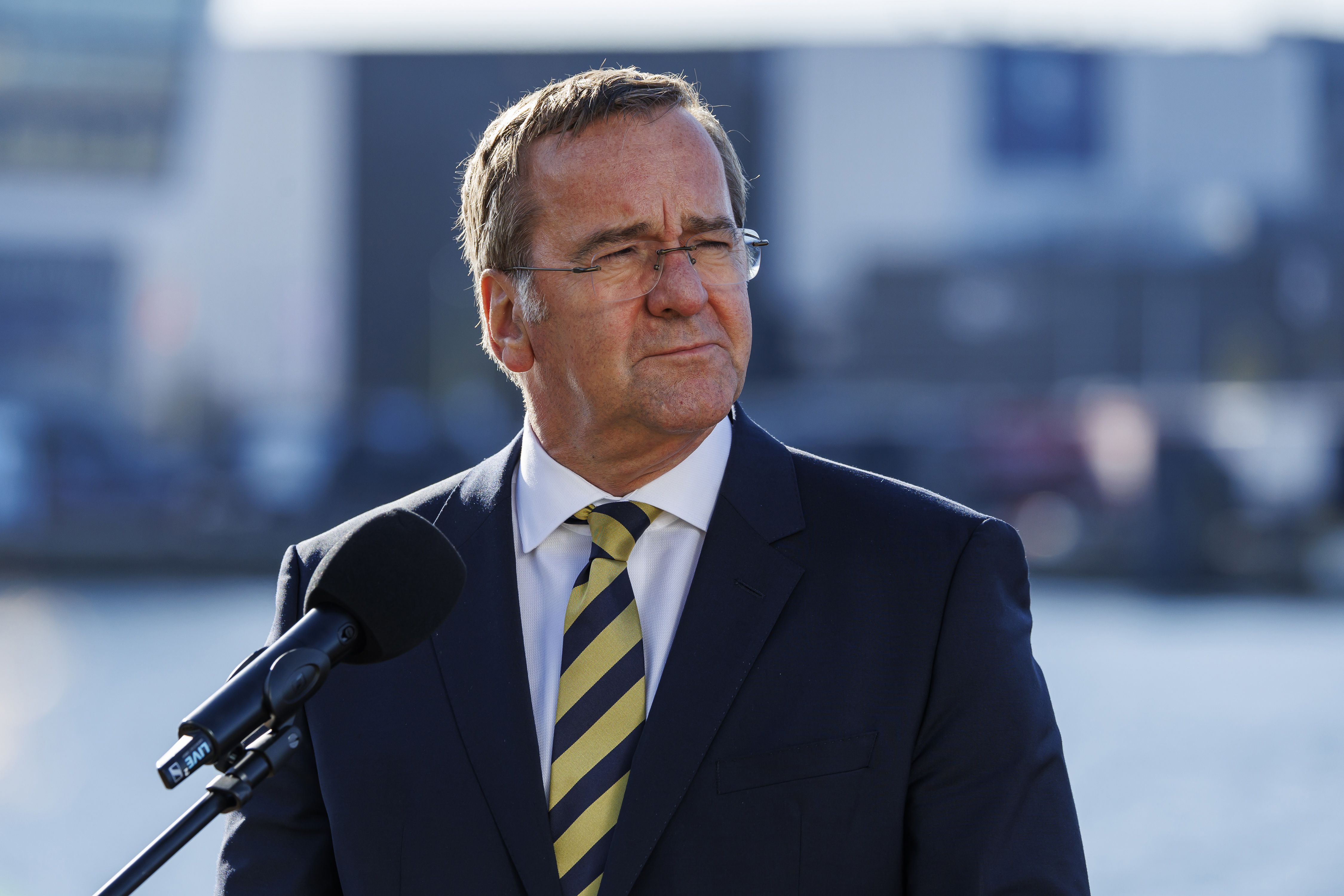 German Defence Minister Boris Pistorius admitted the move was "expected".
