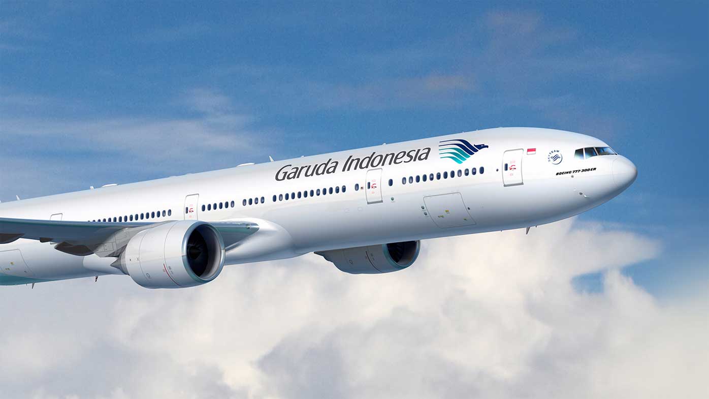 Garuda Indonesia plane