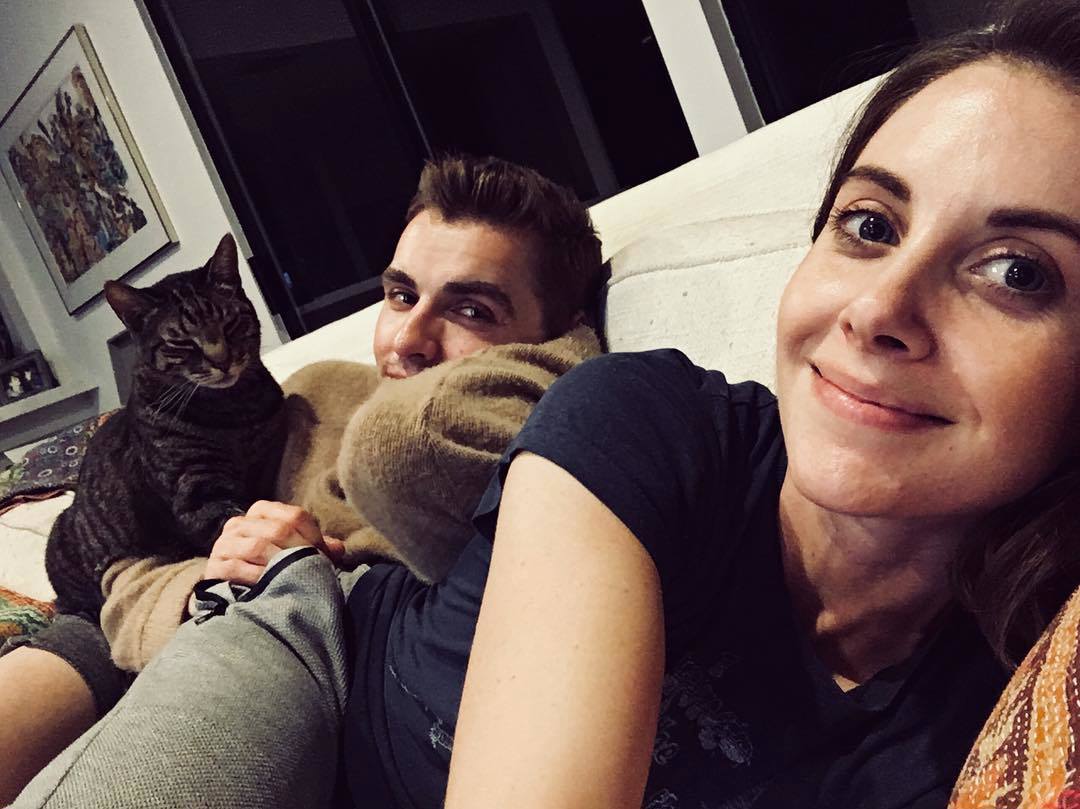 Dave Franco and Alison Brie