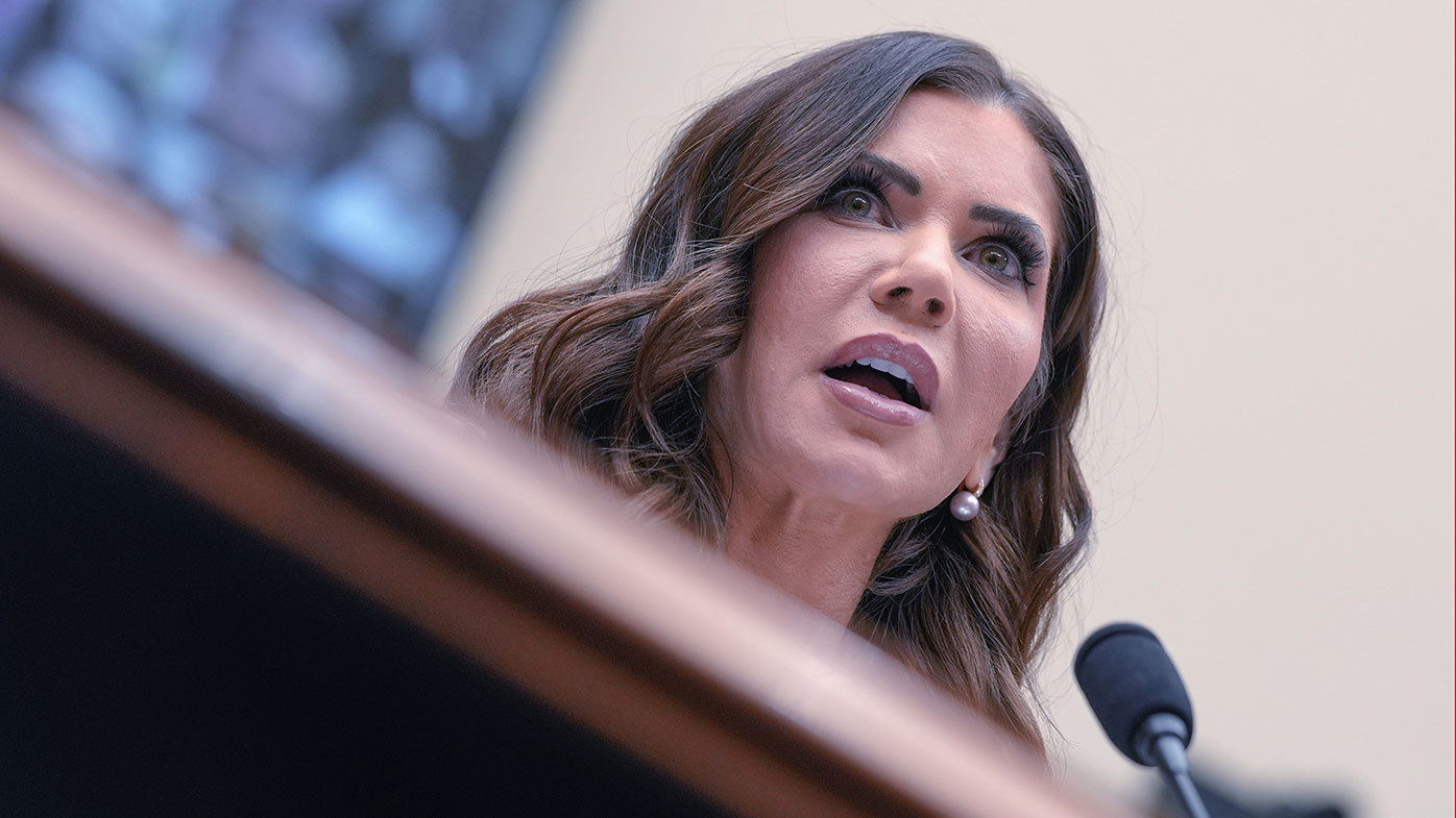 Kristi Noem has been sacked as Secretary of Homeland Security.