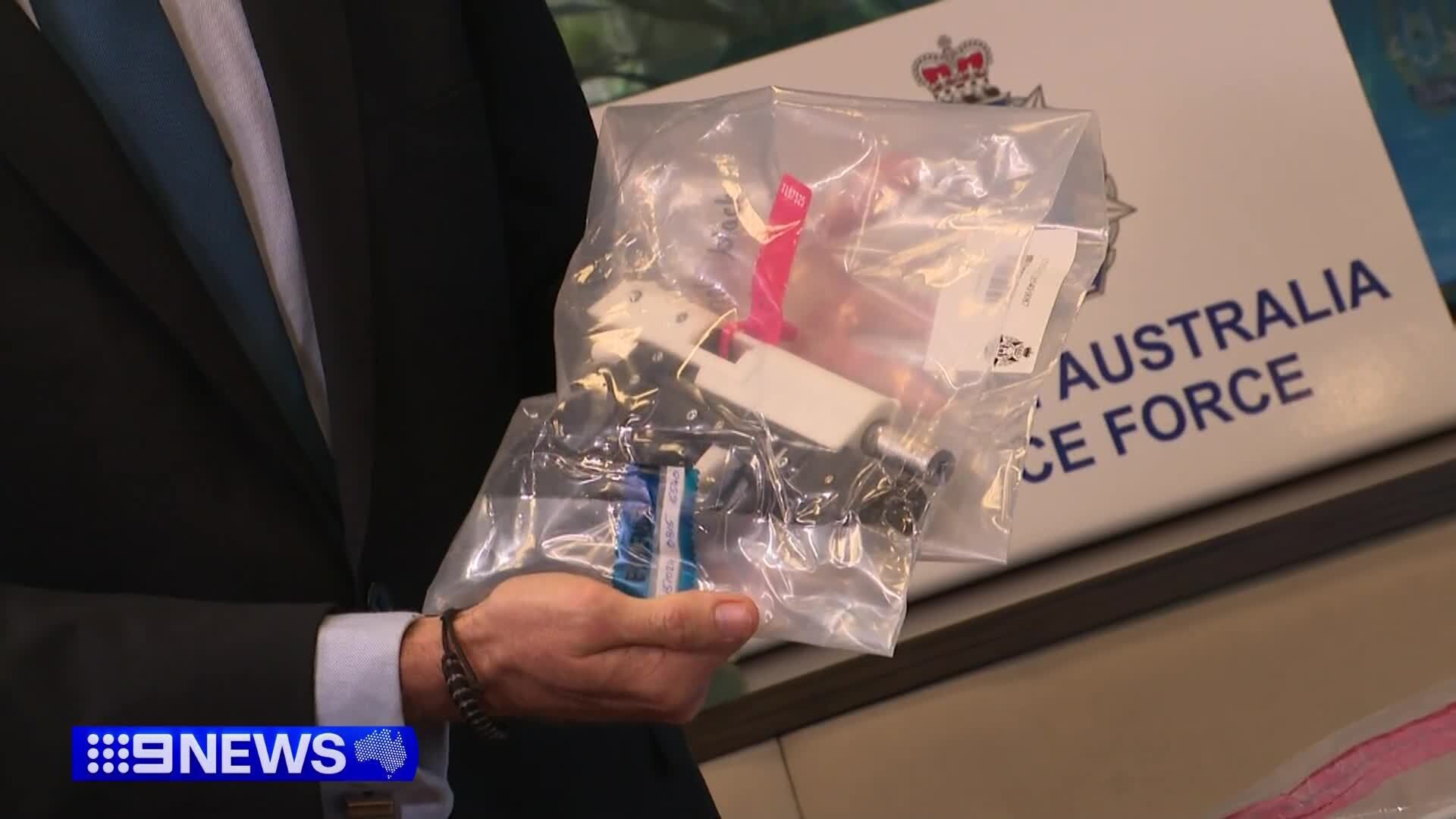 Police have seized Western Australia's biggest haul of 3D-printed guns, including several that had been buried.