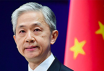 China Ministry of Foreign Affairs spokeman Wang Wenbin (China Ministry of Foreign Affairs)