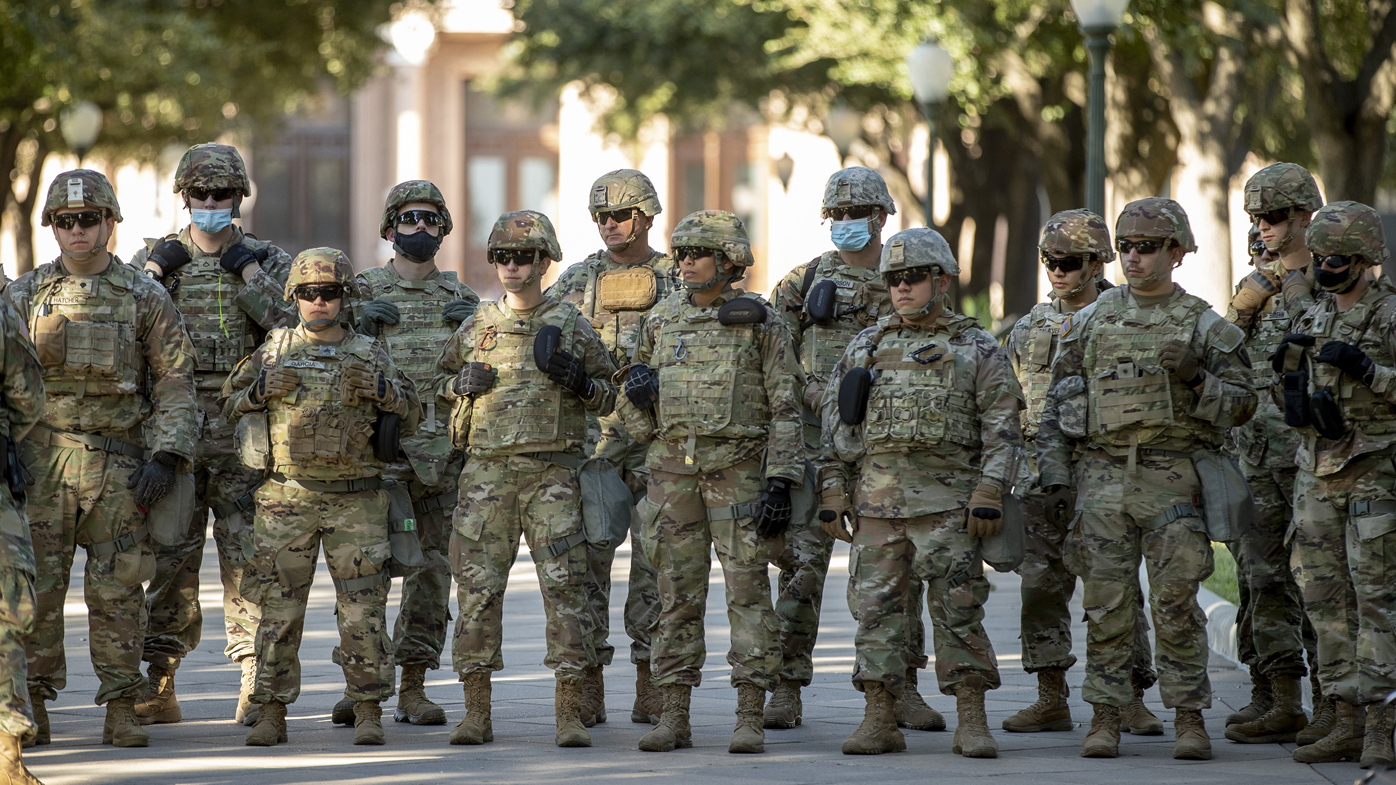 Armed guards in Texas