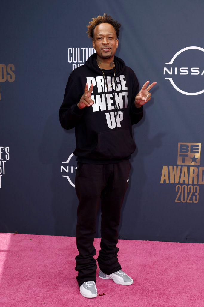 LOS ANGELES, CALIFORNIA - JUNE 25: DJ Unk attends the BET Awards 2023 at Microsoft Theater on June 25, 2023 in Los Angeles, California. (Photo by Frazer Harrison/Getty Images)