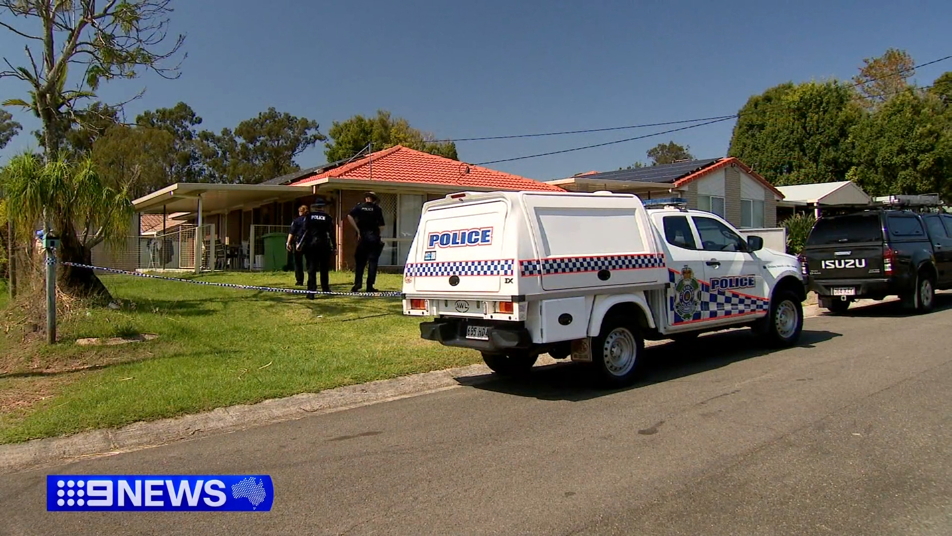 Queensland man shot by police following standoff, after being fired at during pursuit