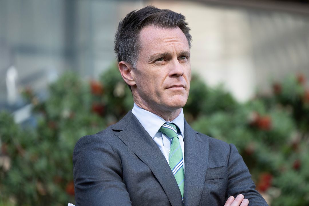 Premier Chris Minns at NSW Parliament on Thursday, where the NSW government announced new legislation to increase the minimum non-parole period in cases of intimate partner homicide. Thursday 16th October 2025. Photo: Sitthixay Ditthavong
