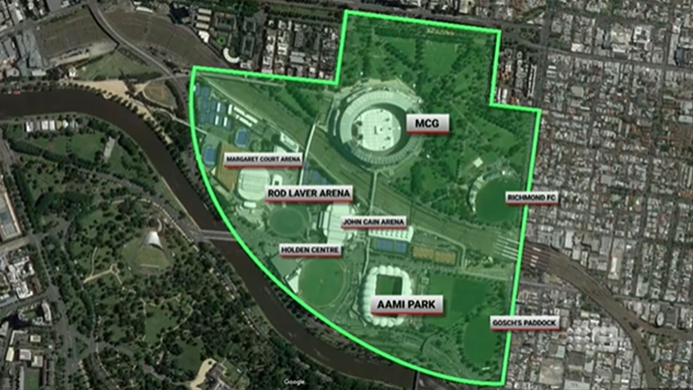 AFL grand final precinct
