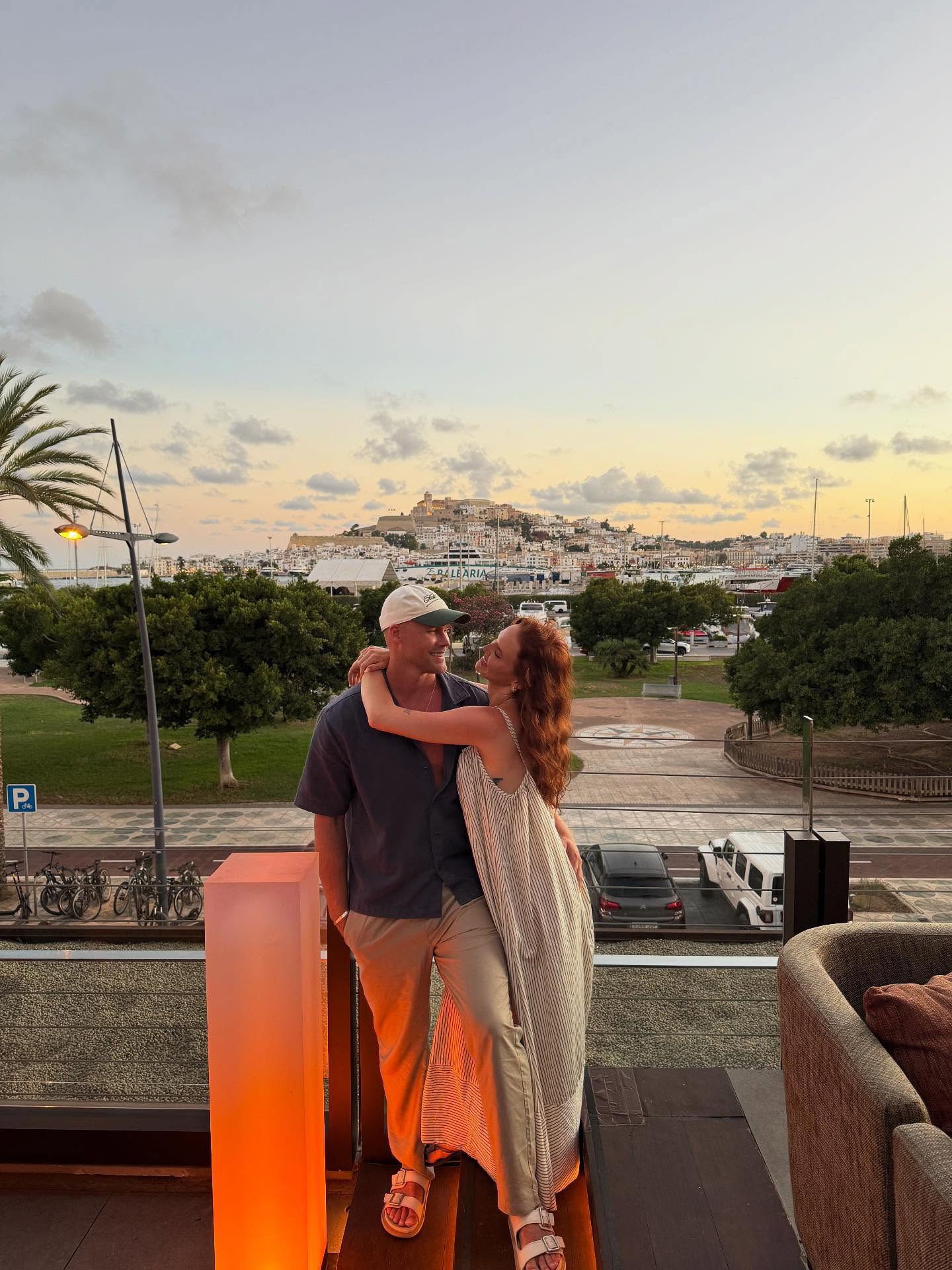 Jett Kenny and his fiancee, Lily Brown