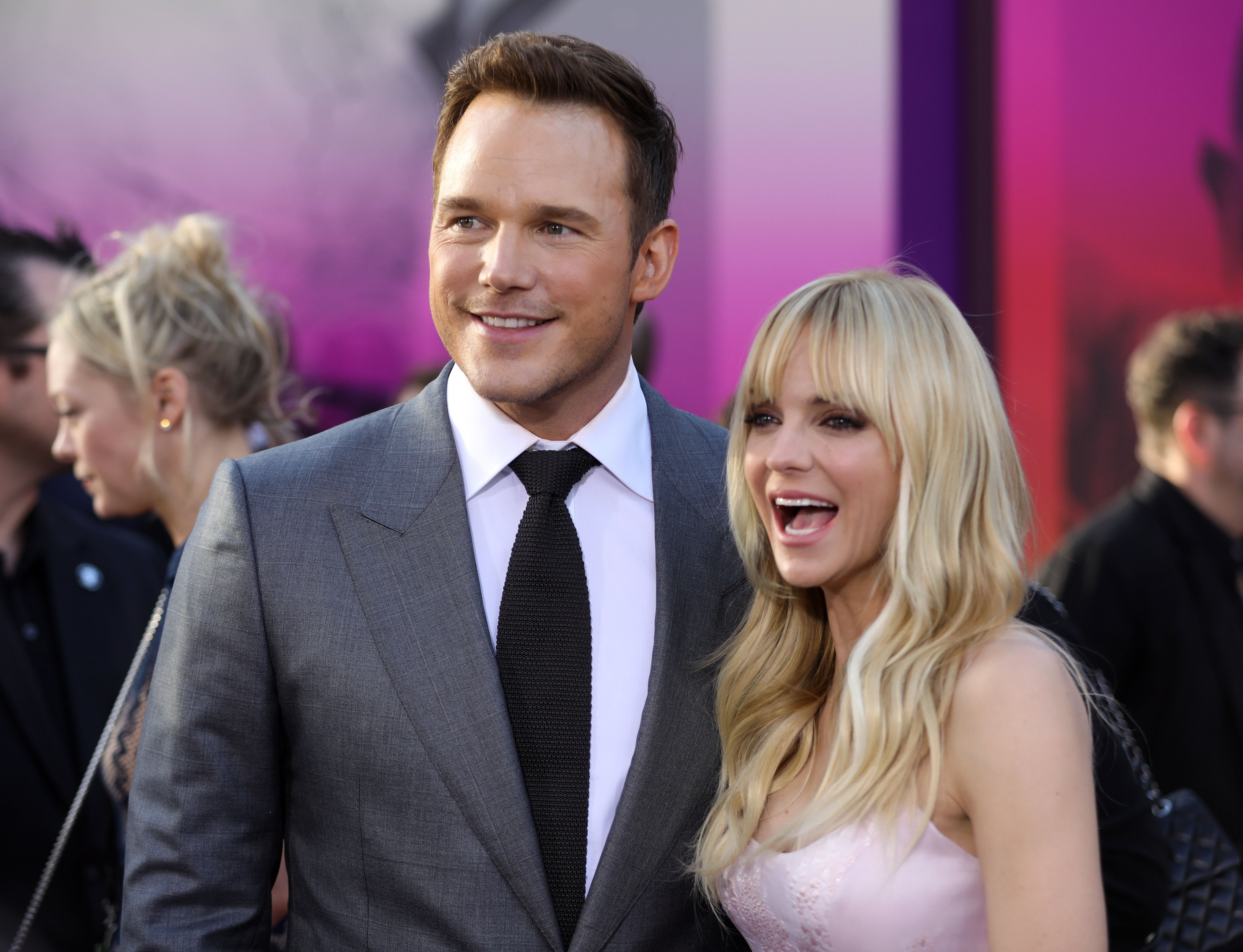 Anna Faris and Chris Pratt