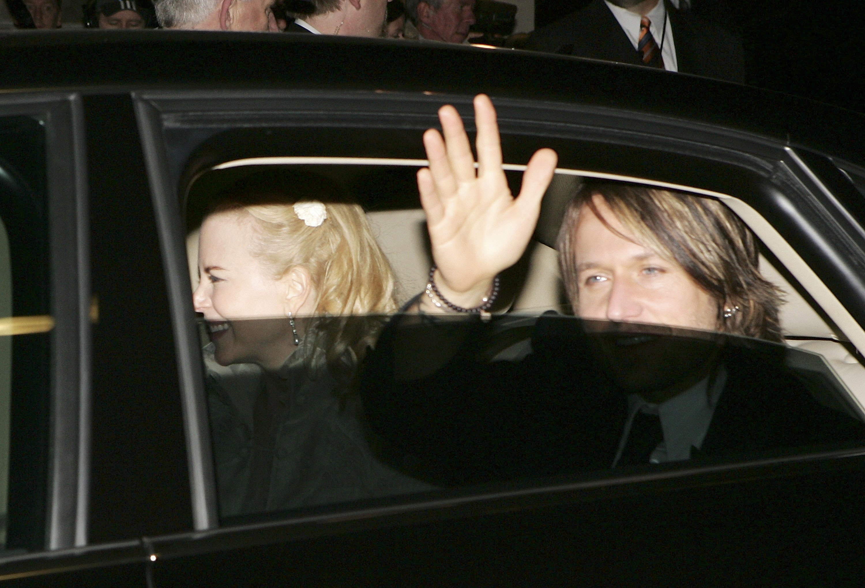 SYDNEY, NSW - JUNE 25: Newly wed actress Nicole Kidman and musician Keith Urban leave St Patrick's College, Manly June 25, 2006 in Sydney, Australia.  (Photo by Patrick Riviere/Getty Images)
