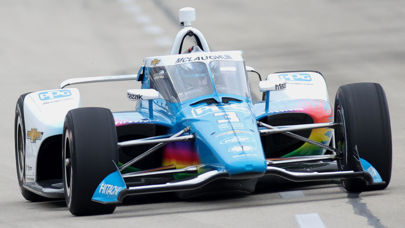 Scott McLaughlin IndyCar podium, oval track debut Scott Dixon wins in