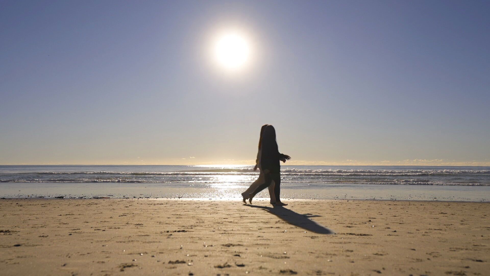 The Gold Coast's Burleigh Beach is a place popular for morning strolls, sunrise yoga and a dip in the ocean before the hoards of people arrive. 