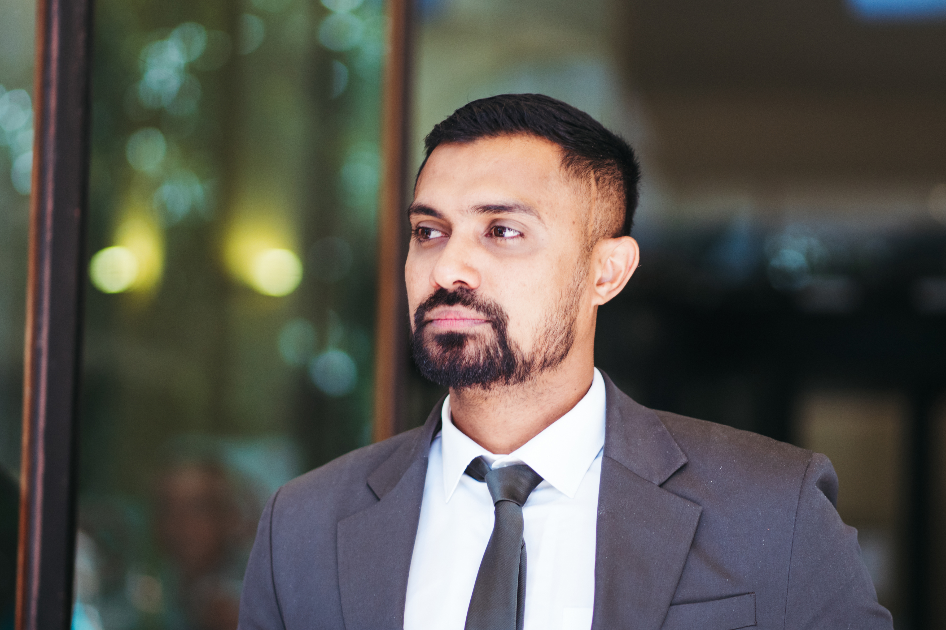 Sri Lankan international cricketer Danushka Gunathilaka outside Downing Centre District Court.