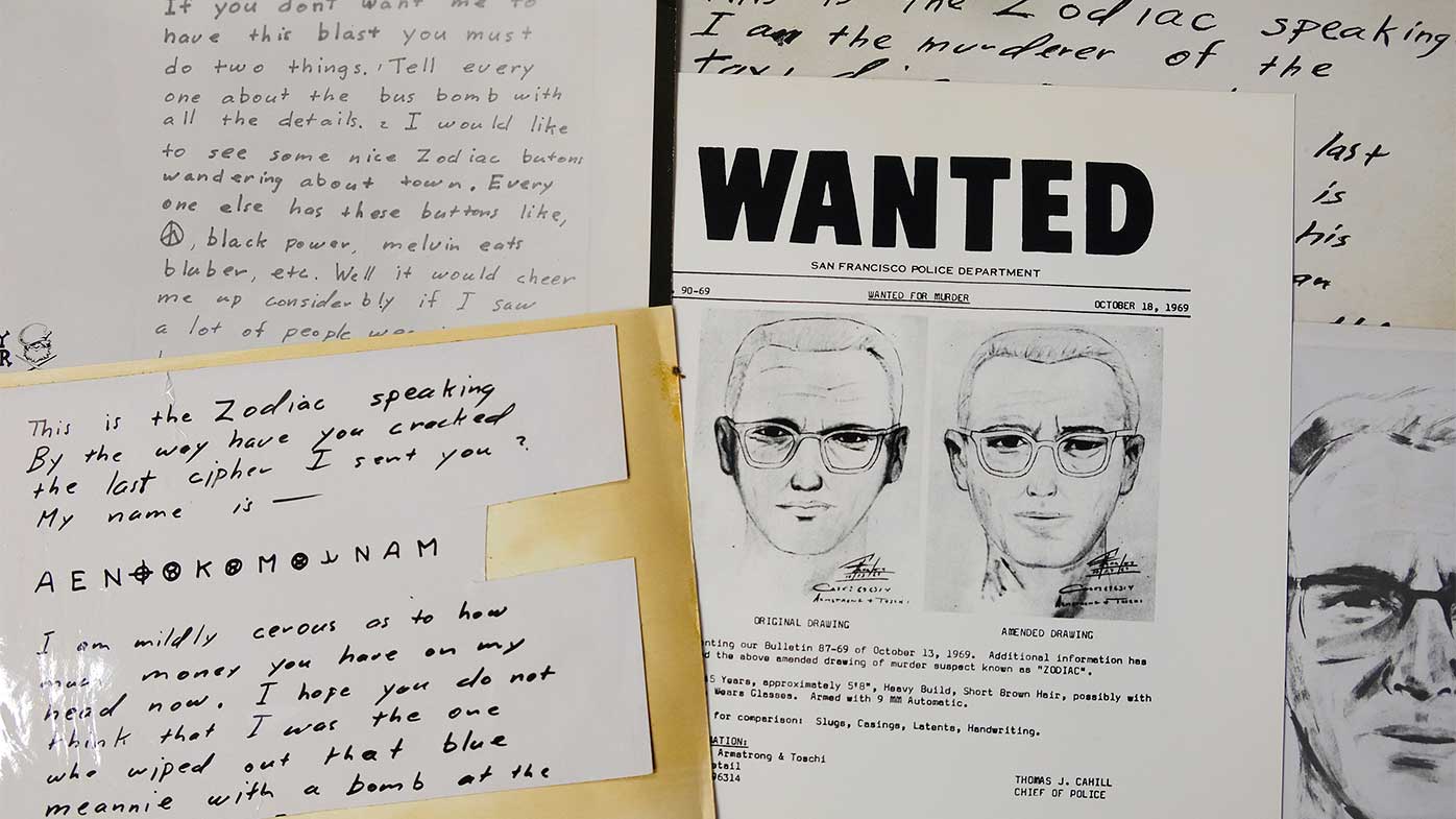 The Zodiac killings became one of America's most notorious unsolved murder cases.