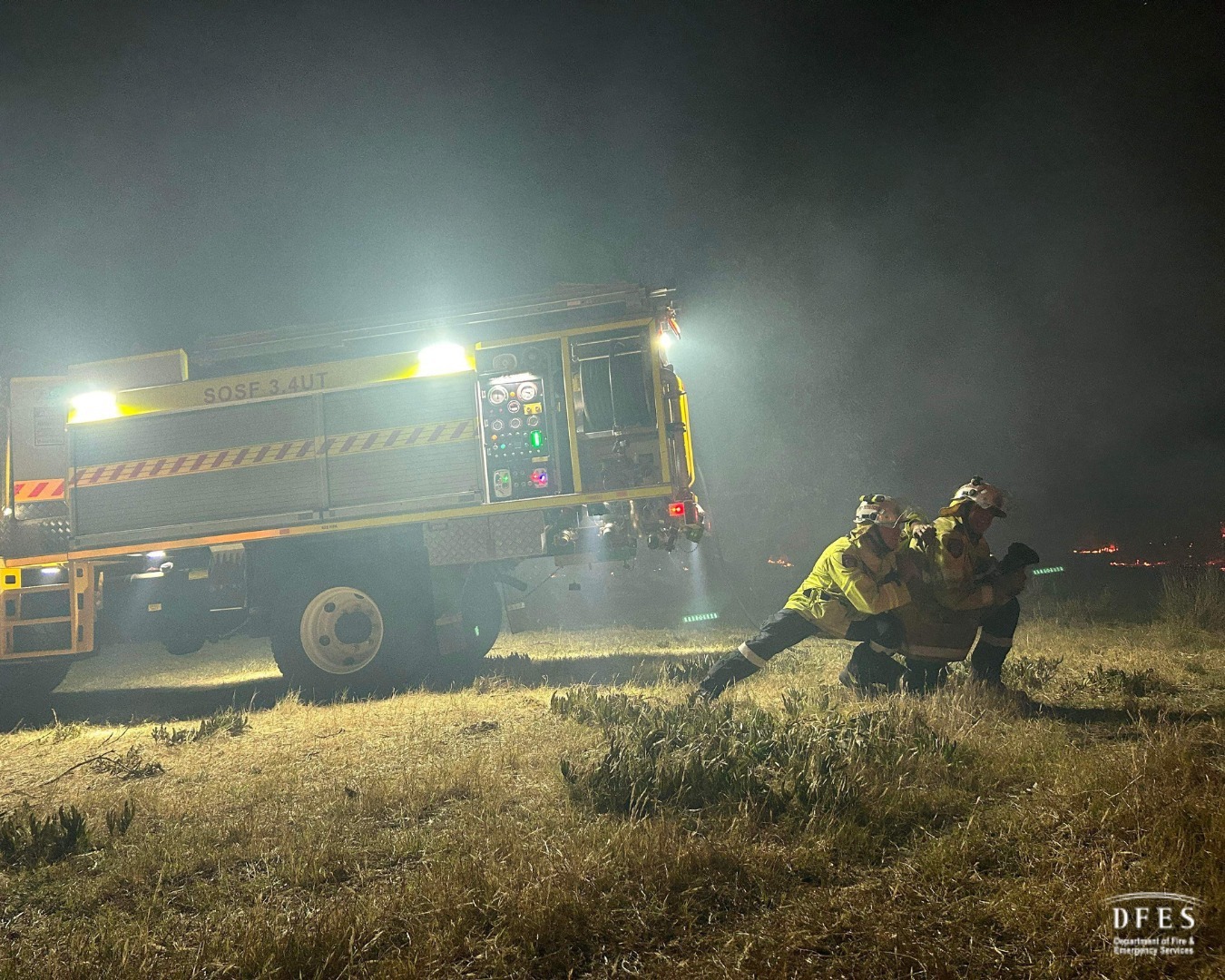 Perth bushfire