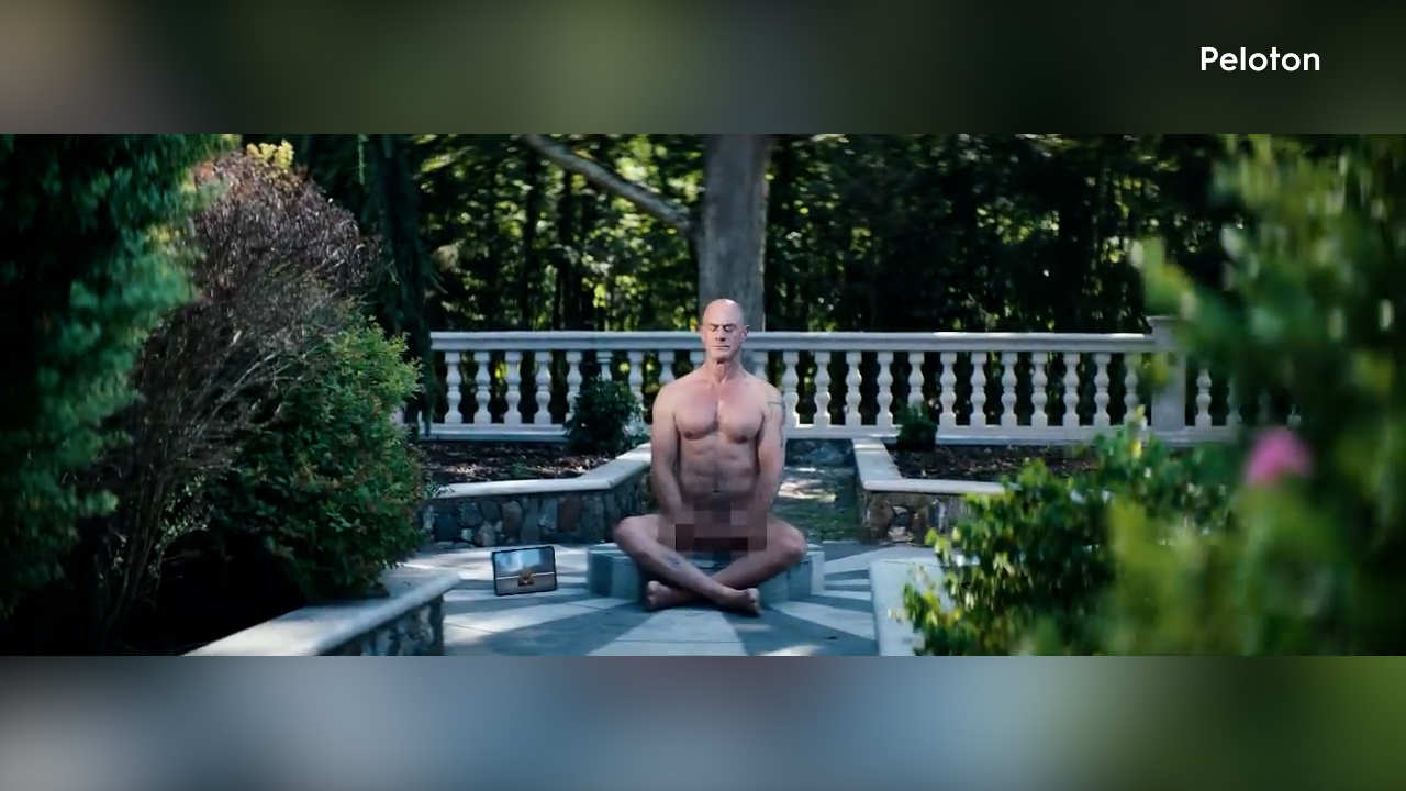 Chris Meloni's naked Peloton ad