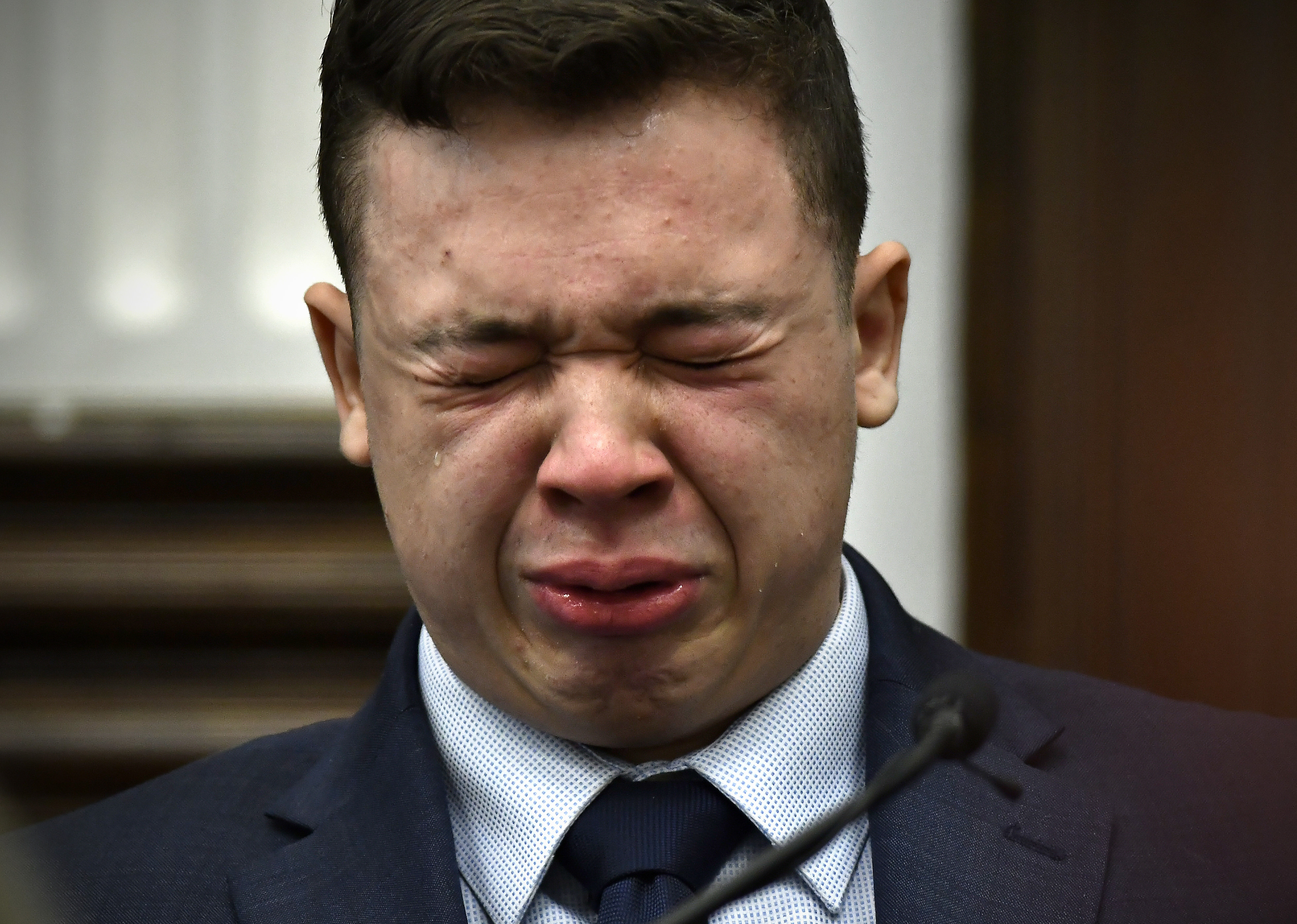 Kyle Rittenhouse breaks down on the stand as he testifies about his encounter with the late Joseph Rosenbaum.