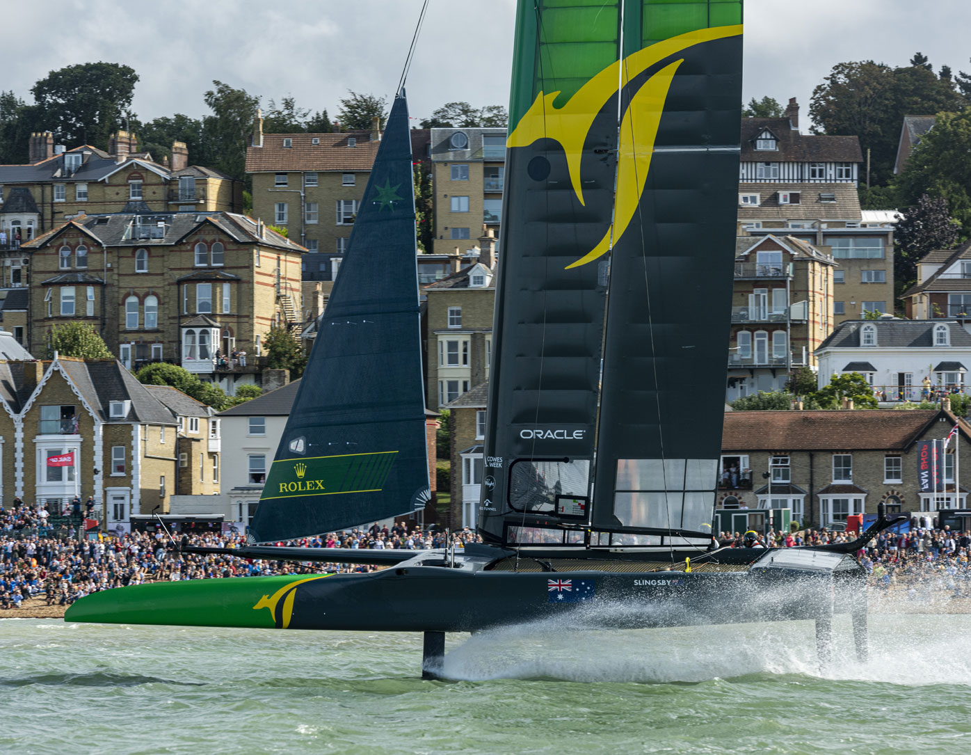 SailGP UK results Tom Slingsby's Team Australia win three straight races