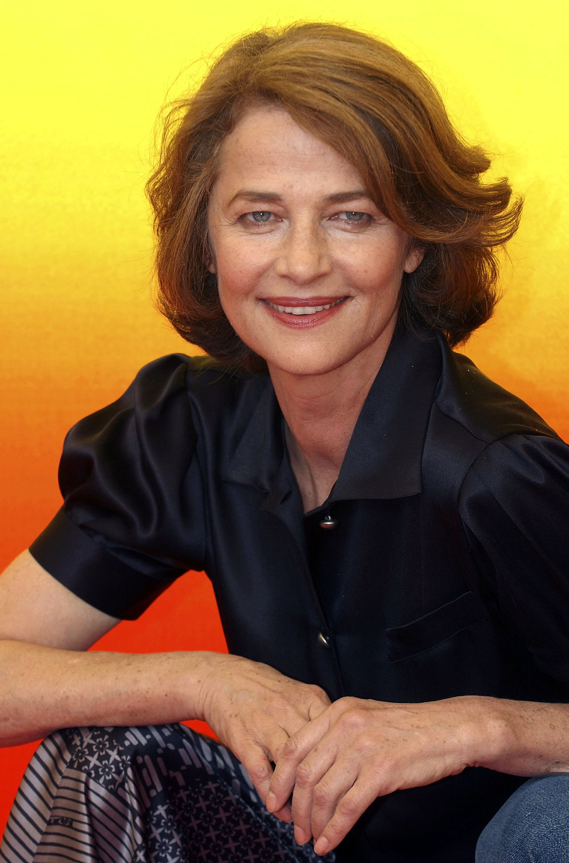 Actress Charlotte Rampling attends the "Le Chiavi Di Casa" Photocall/Premiere at the 61st Venice Film Festival on September 9, 2004 in Venice, Italy.