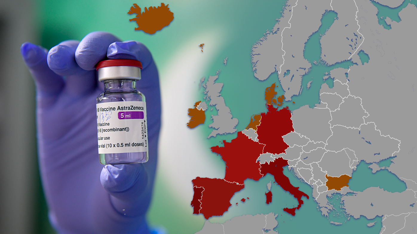 Nations suspend AstraZeneca vaccine