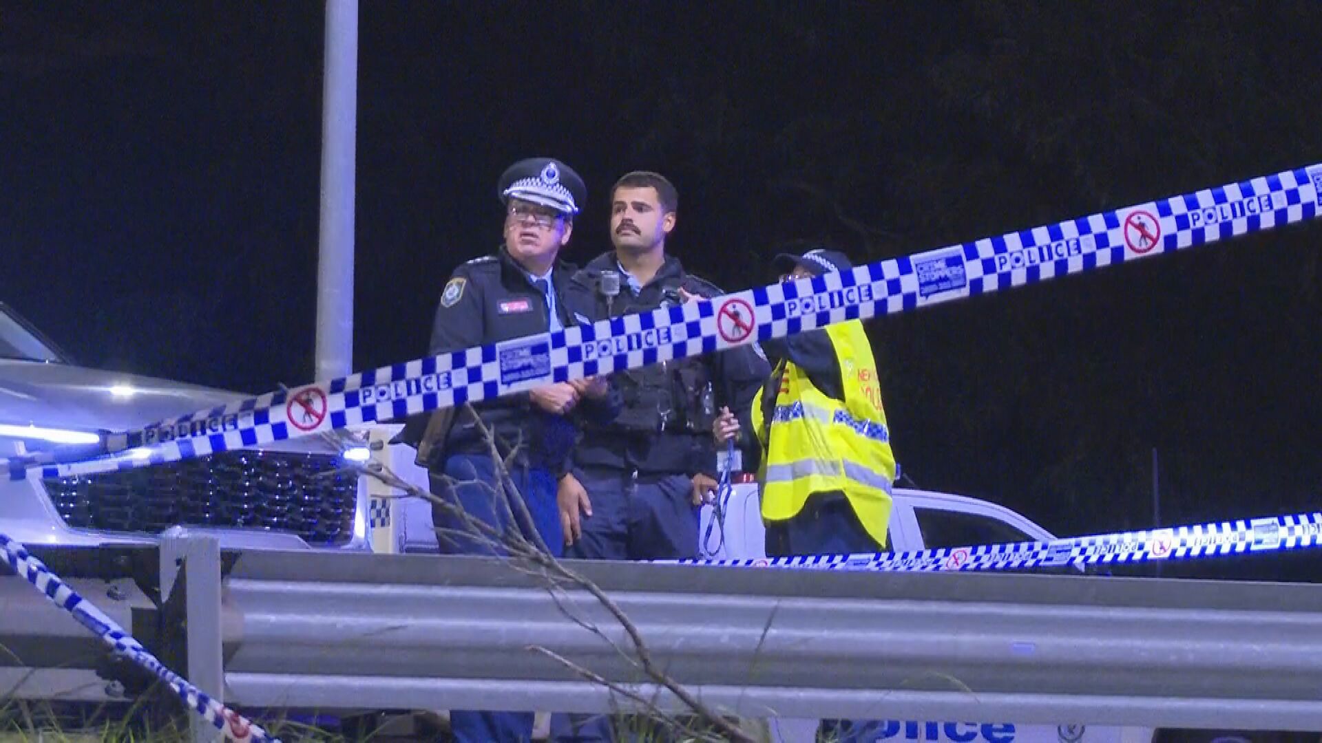 Police were called to Rocky Point Road following the crash.