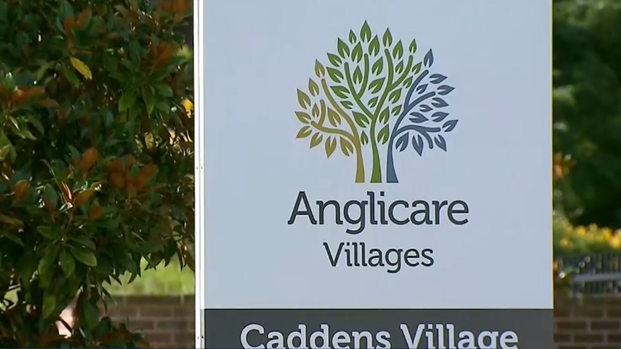 Anglicare Newmarch House aged care facility in Caddens, western Sydney.