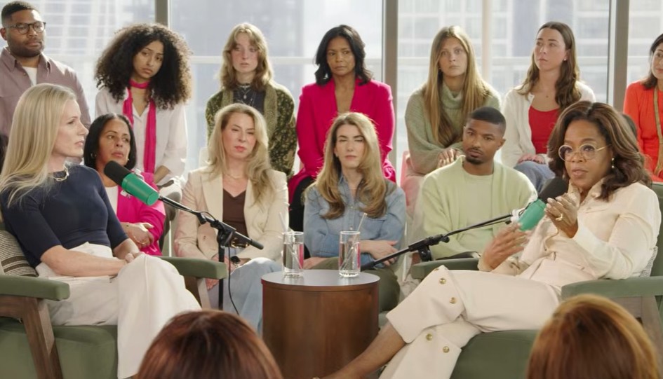 Kristen Cabot speaks with Oprah about the Coldplay kiss-cam