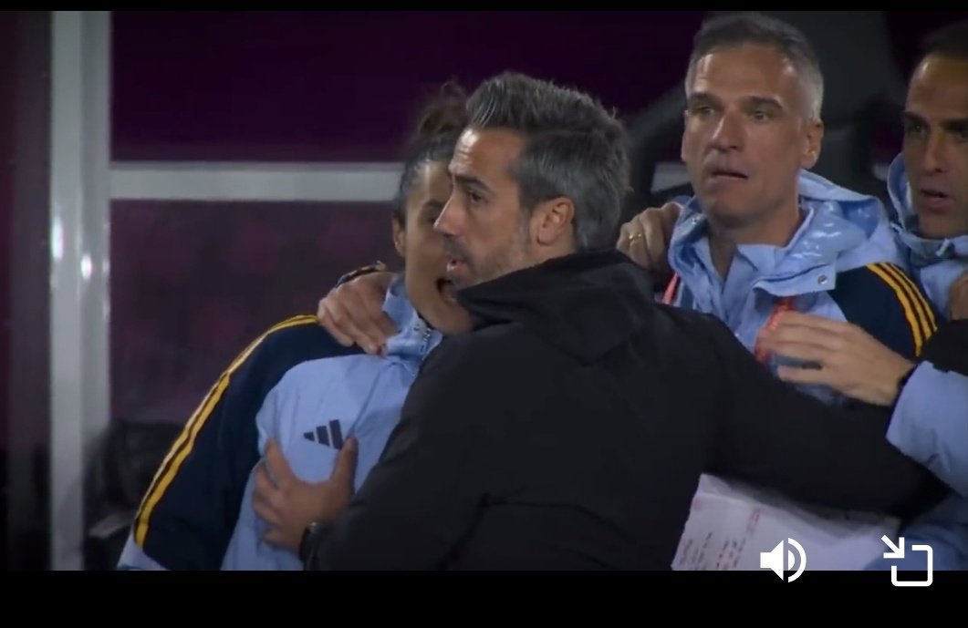 Spain coach Jorge Vilda is under fire for this act.