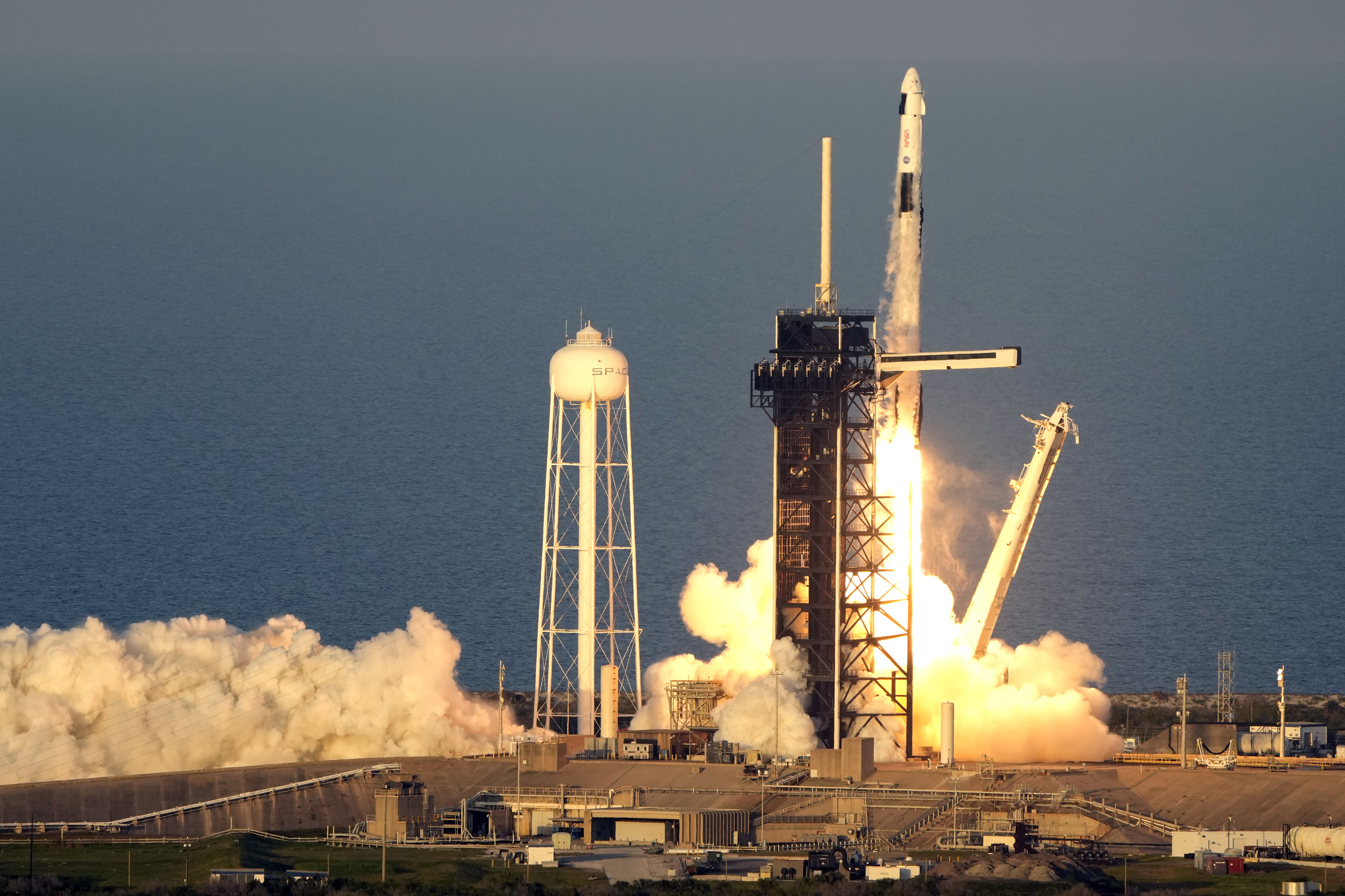 SpaceX launches rescue mission for NASA's stuck astronauts