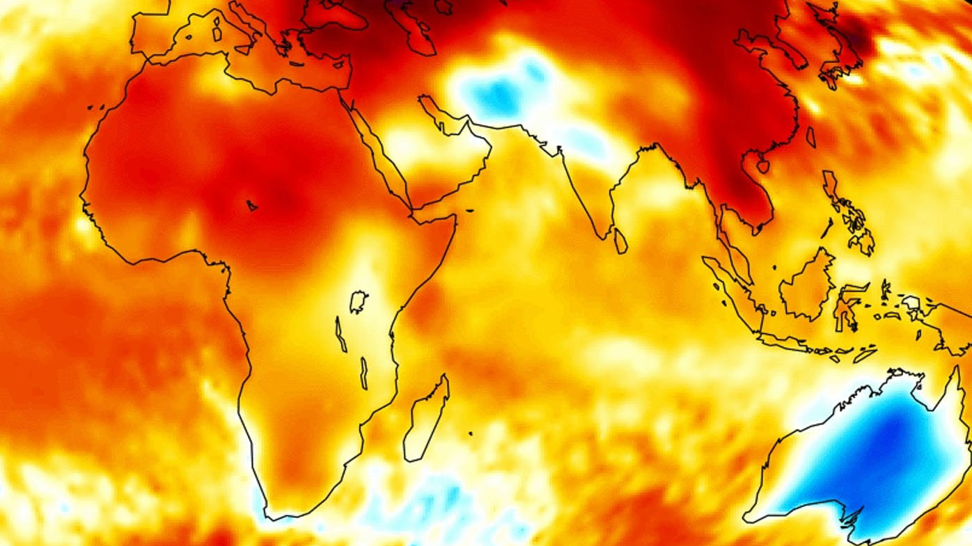 Australia an island of cold weather amid Earth’s record hot streak