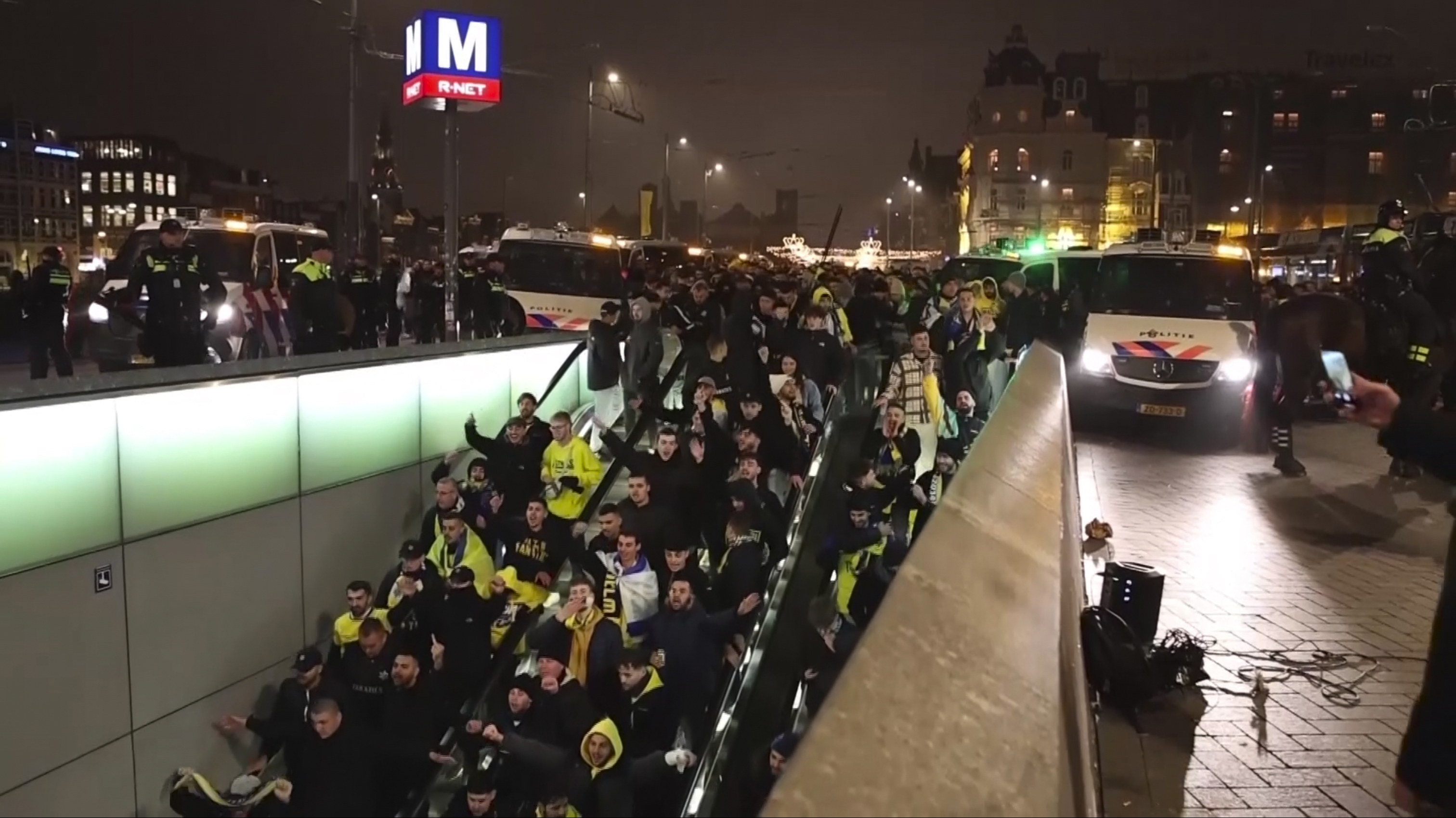 Amsterdam attacks against Israeli football fans