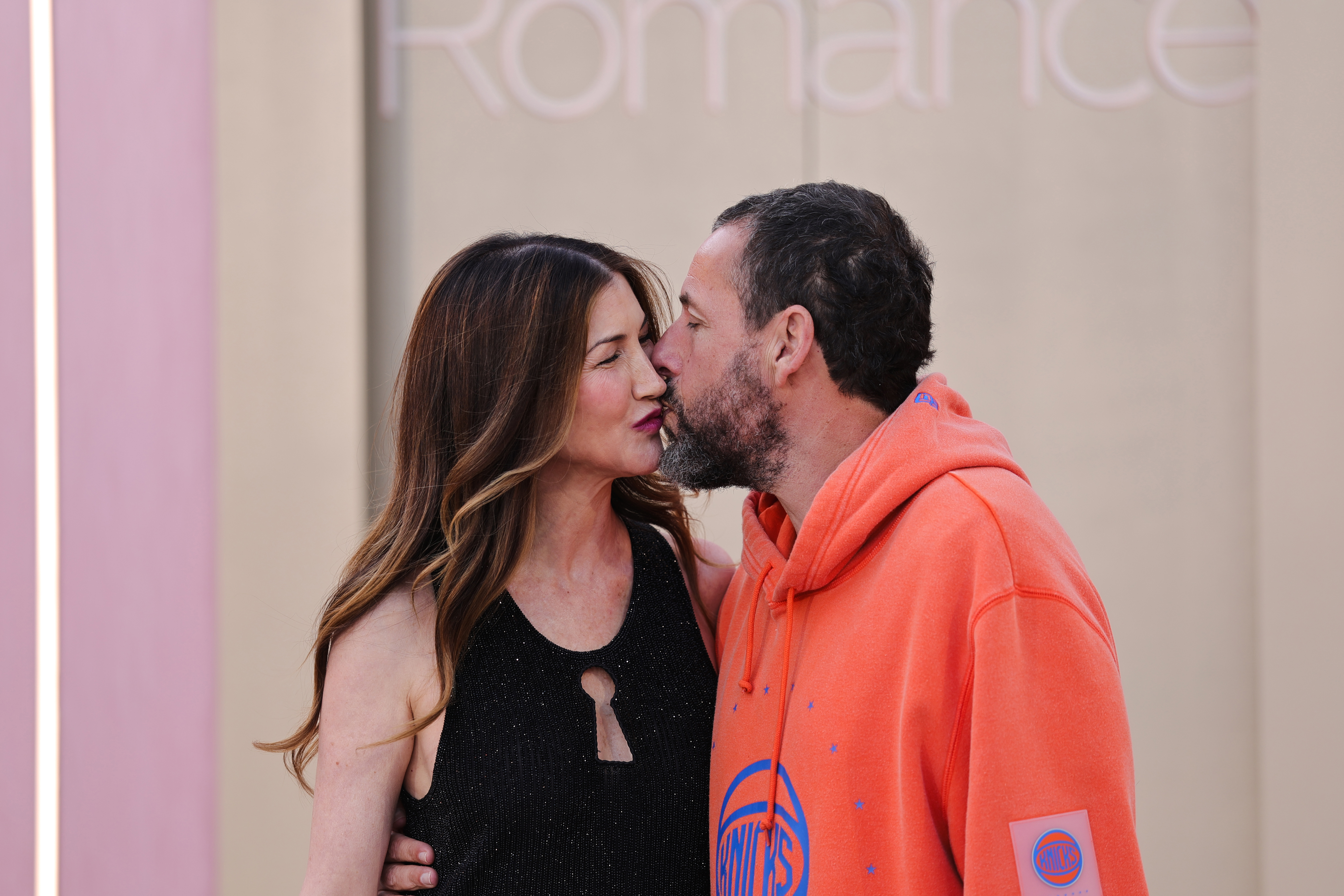 Jackie Sandler and Adam Sandler 