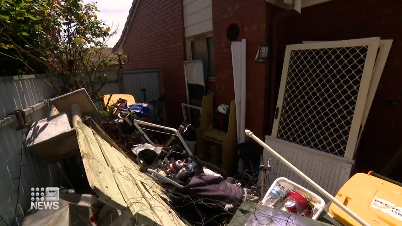 Neighbours first raised concerns about the mess with the state government in May.