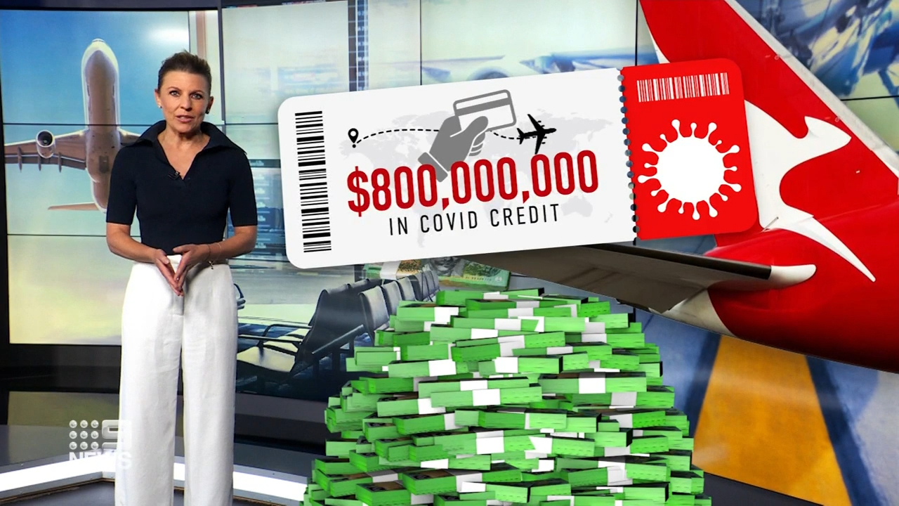 Over $800 million﻿ in covid credits have gone unused by Qantas customers, who were given flight credits instead of refunds when Covid-19 forced all international and domestic travel to stop