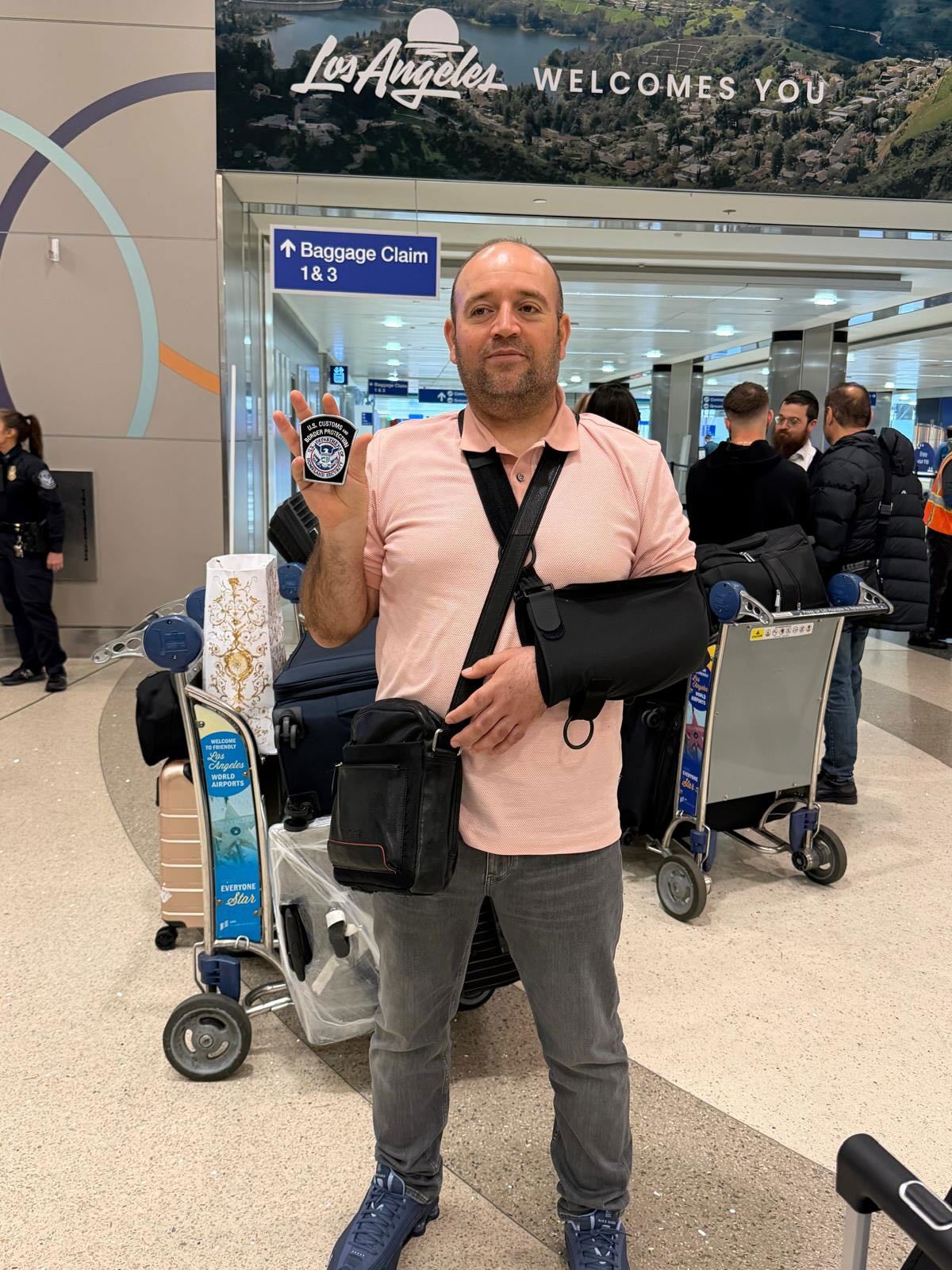 Ahmed Al Ahmed arrives in USA for gunshot wound treatment