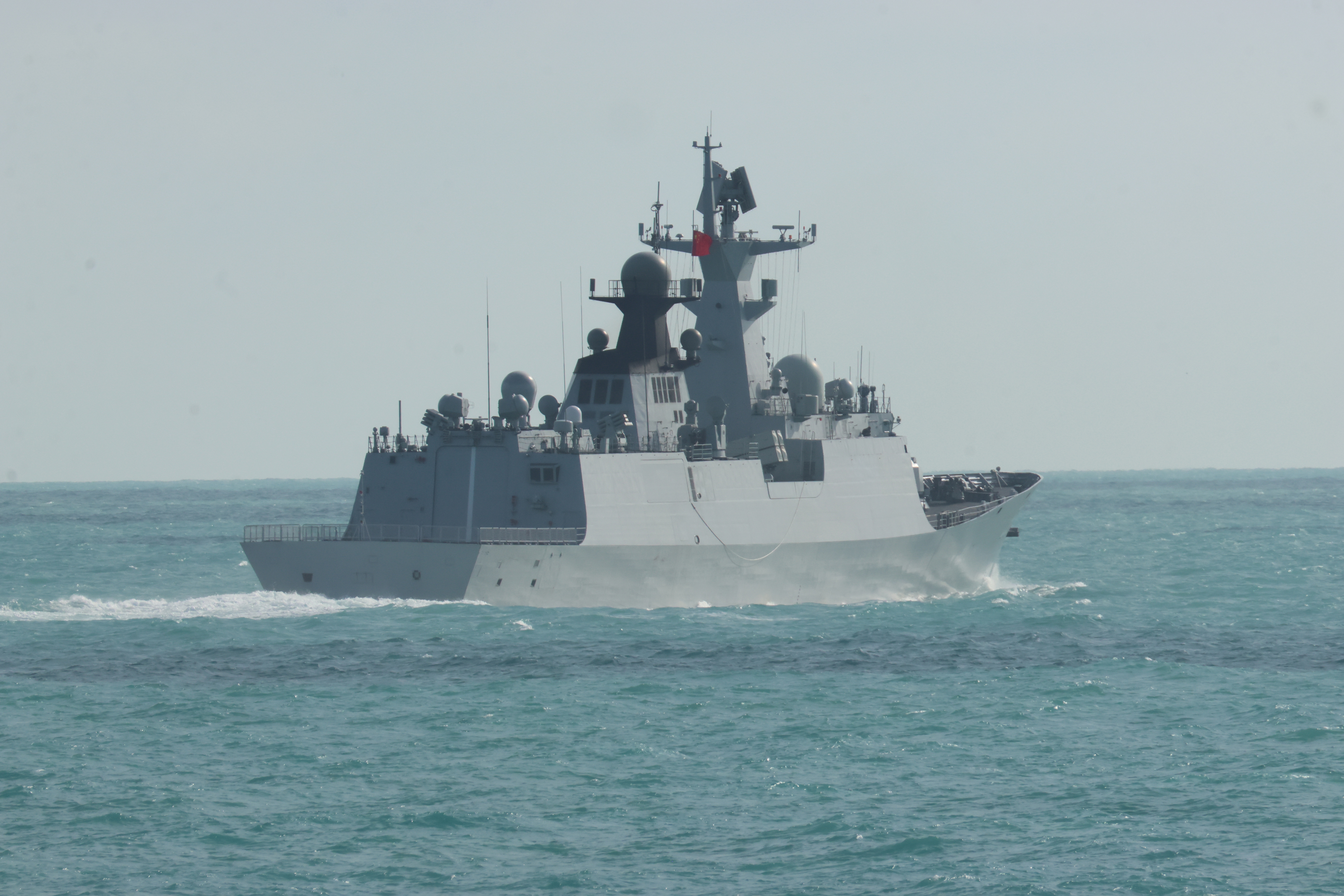 People's Liberation Army-Navy Jiangkai-class frigate Hengyang. 