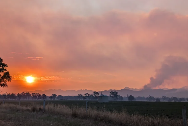 Victorian Grampians Fire. 23.12.24