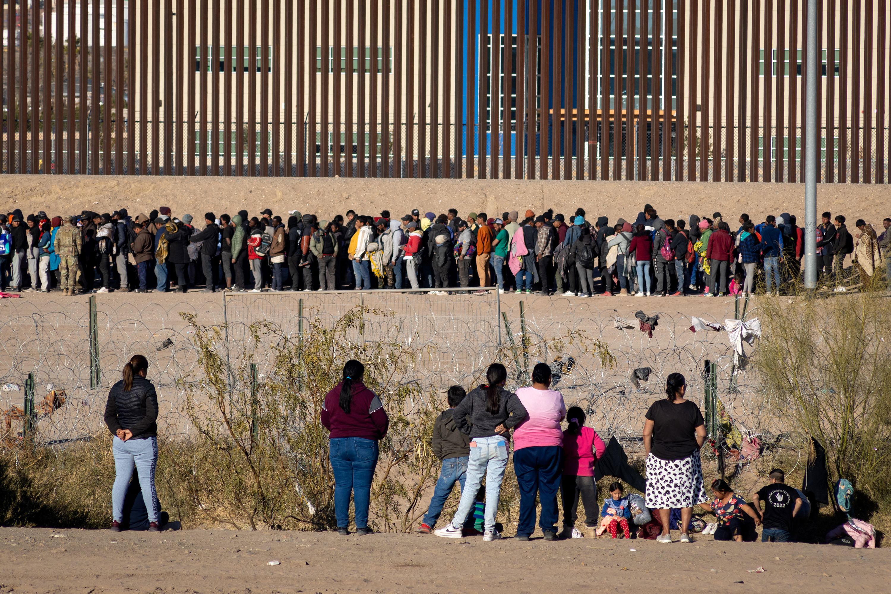 Biden inmigración en la frontera entre Estados Unidos y México 